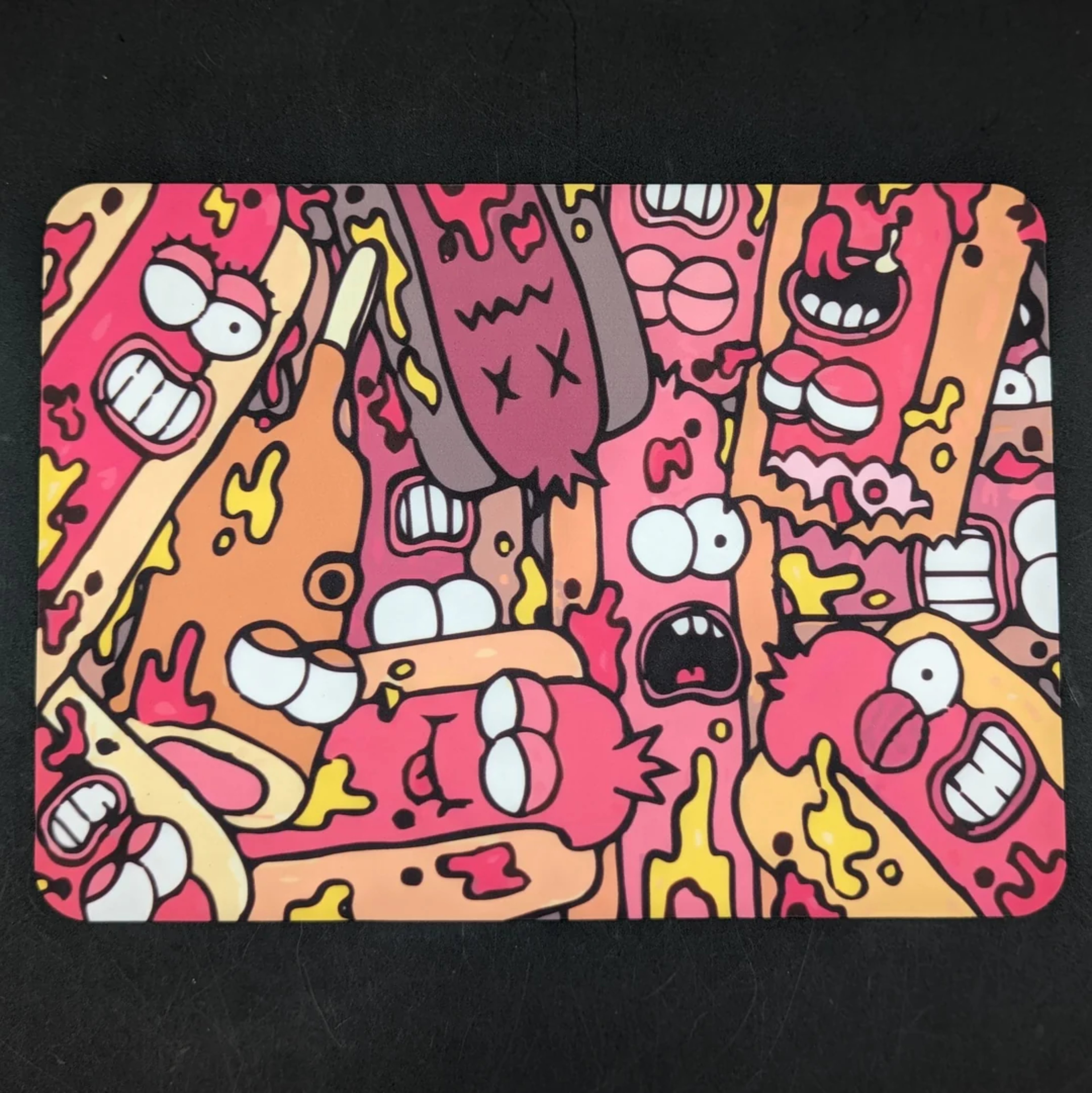 HOT DOG GUY SILICONE DAB MAT image 0