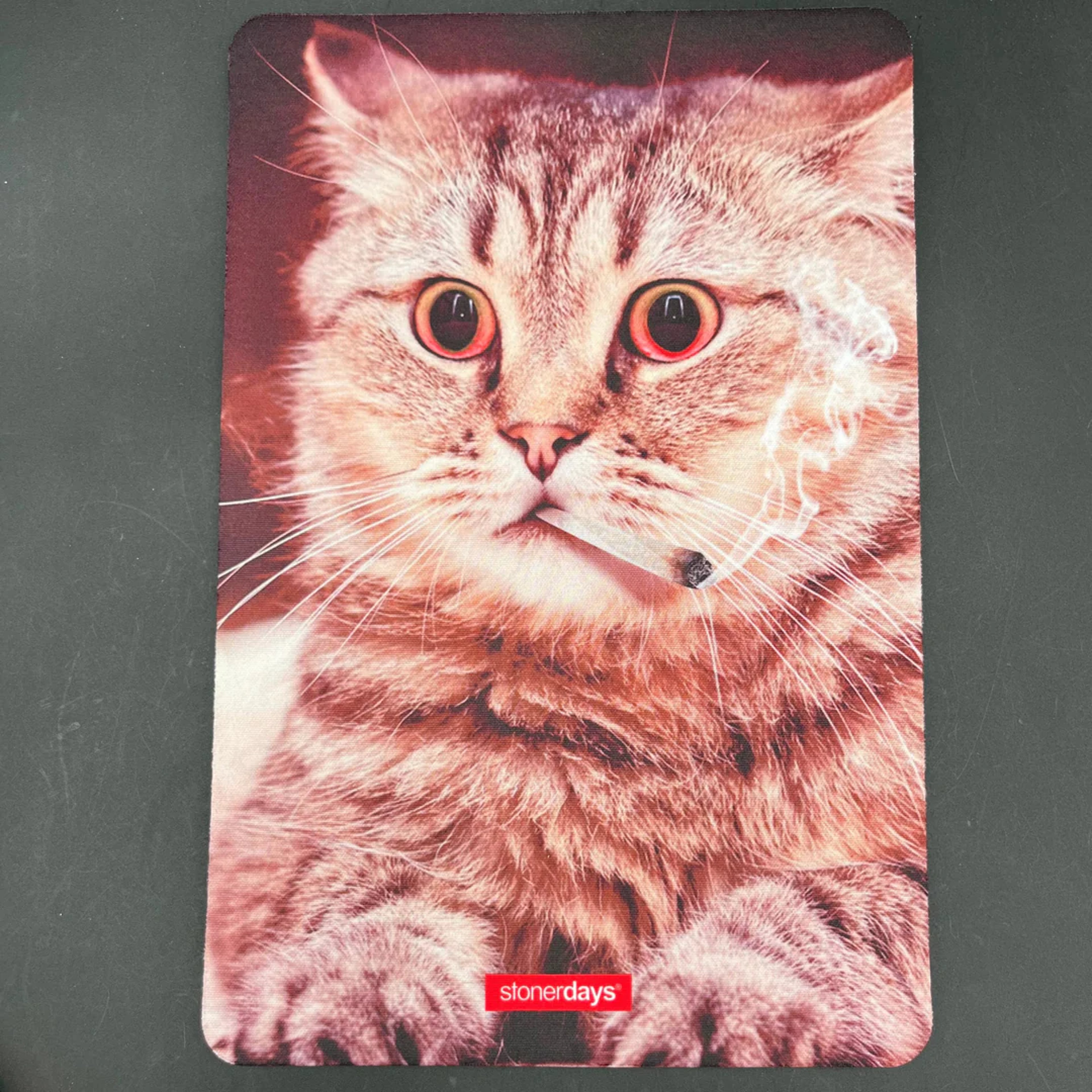 Preview pic of "HIGH KITTY" DAB MAT BY STONERDAYS | 8" X 12"