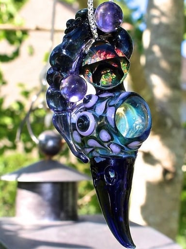 Preview pic of Calm x Gemstone Alchemy Bird Skull (Full headdress)