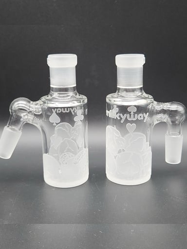 Preview pic of MILKYWAY GLASS "EMPEROR'S LEGACY" DRY ASH CATCHER 14MM