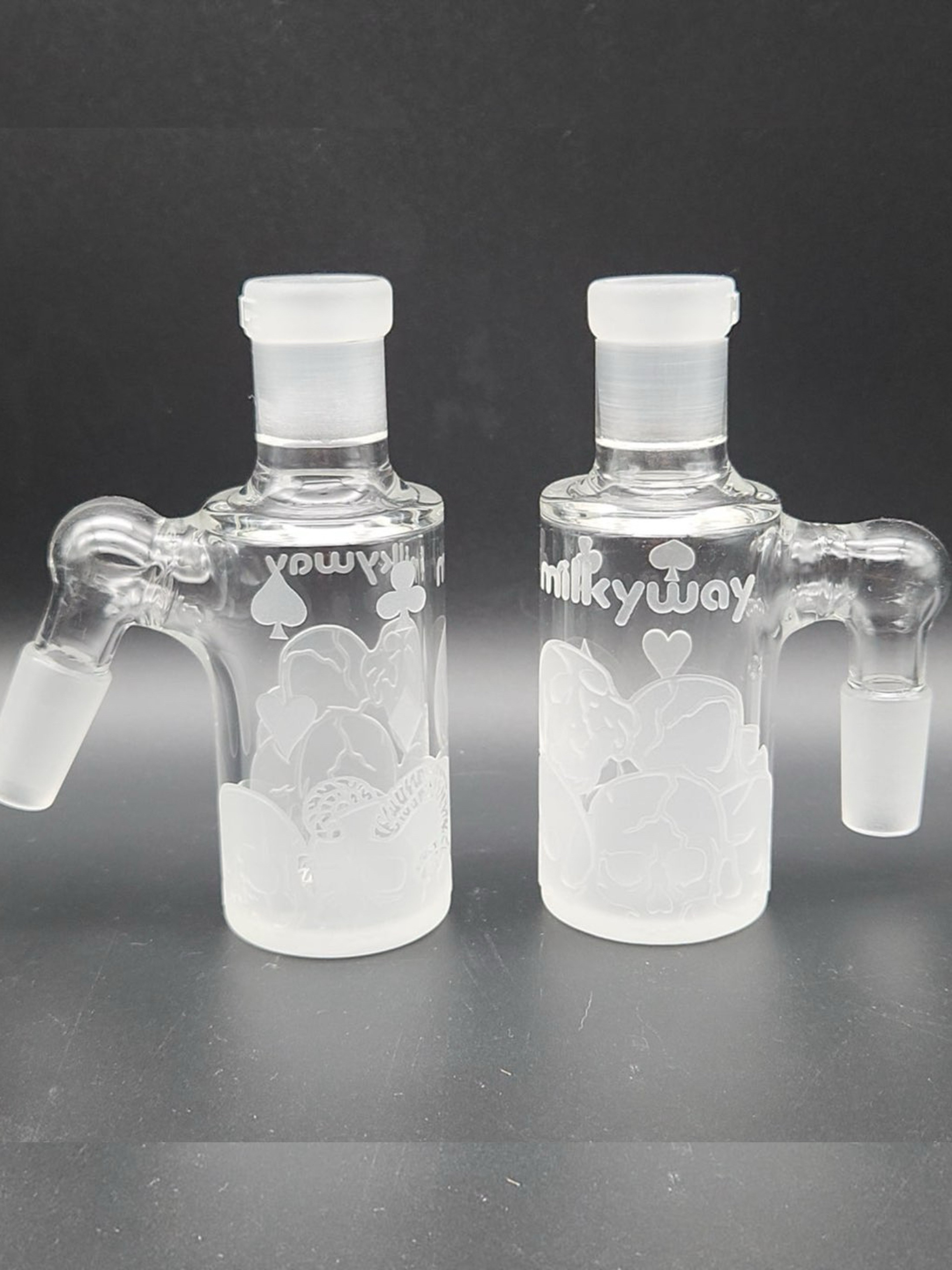 Preview pic of MILKYWAY GLASS "EMPEROR'S LEGACY" DRY ASH CATCHER 14MM