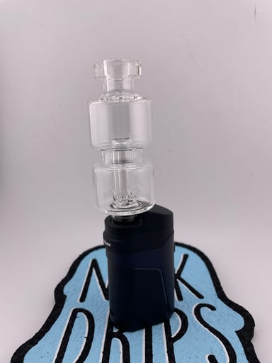 Preview pic of CaliBearGlass Dr Dabber Ghost 2 Glass Top - Double Stack