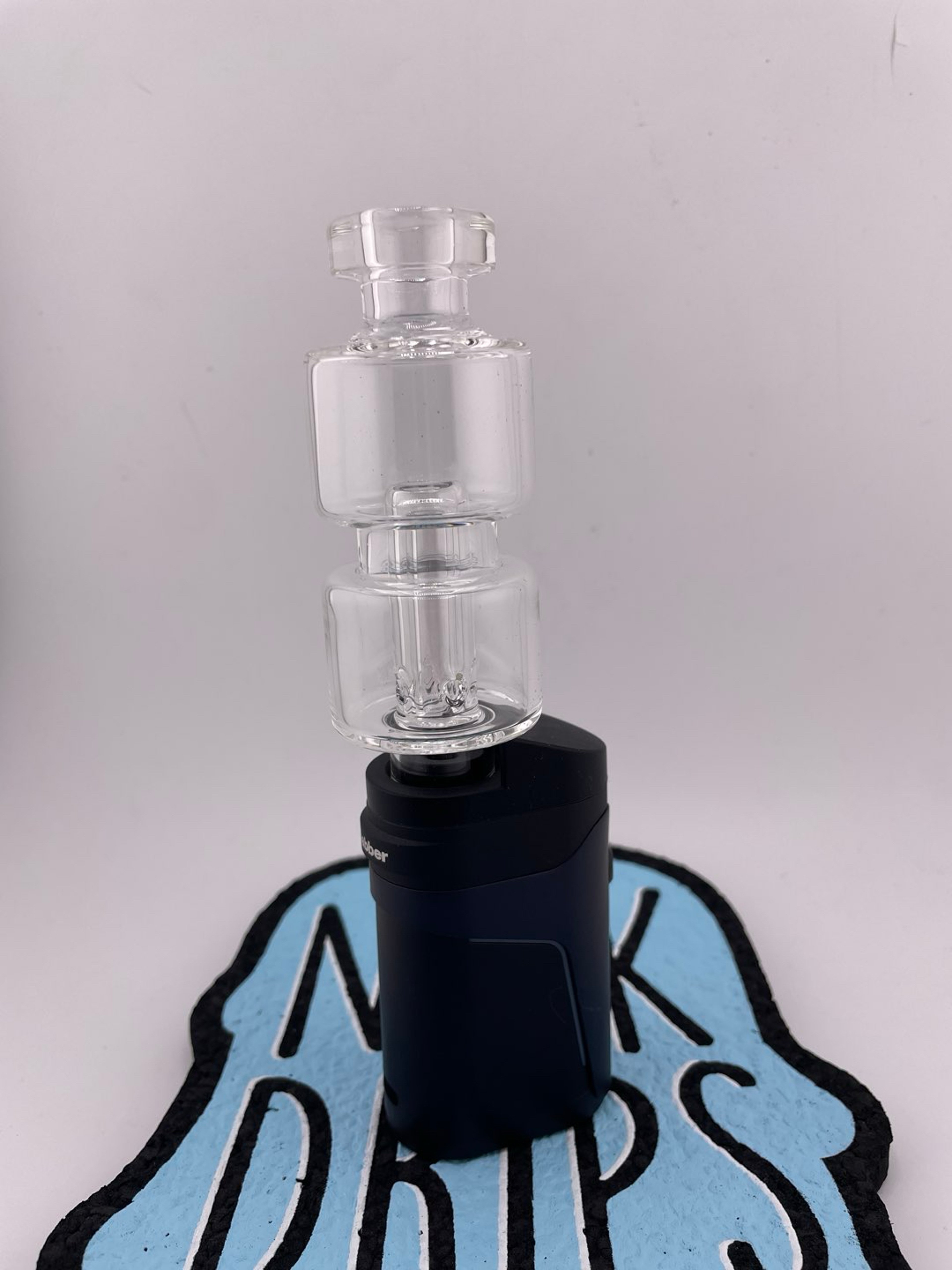 Preview pic of CaliBearGlass Dr Dabber Ghost 2 Glass Top - Double Stack