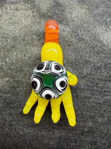 Preview pic of Yellow hand dot stack.