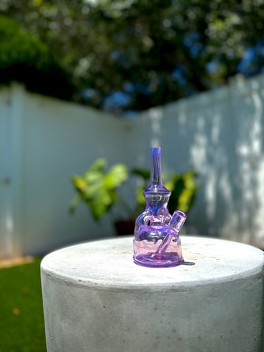Preview pic of Derail Glass Abstract Recycling Tube