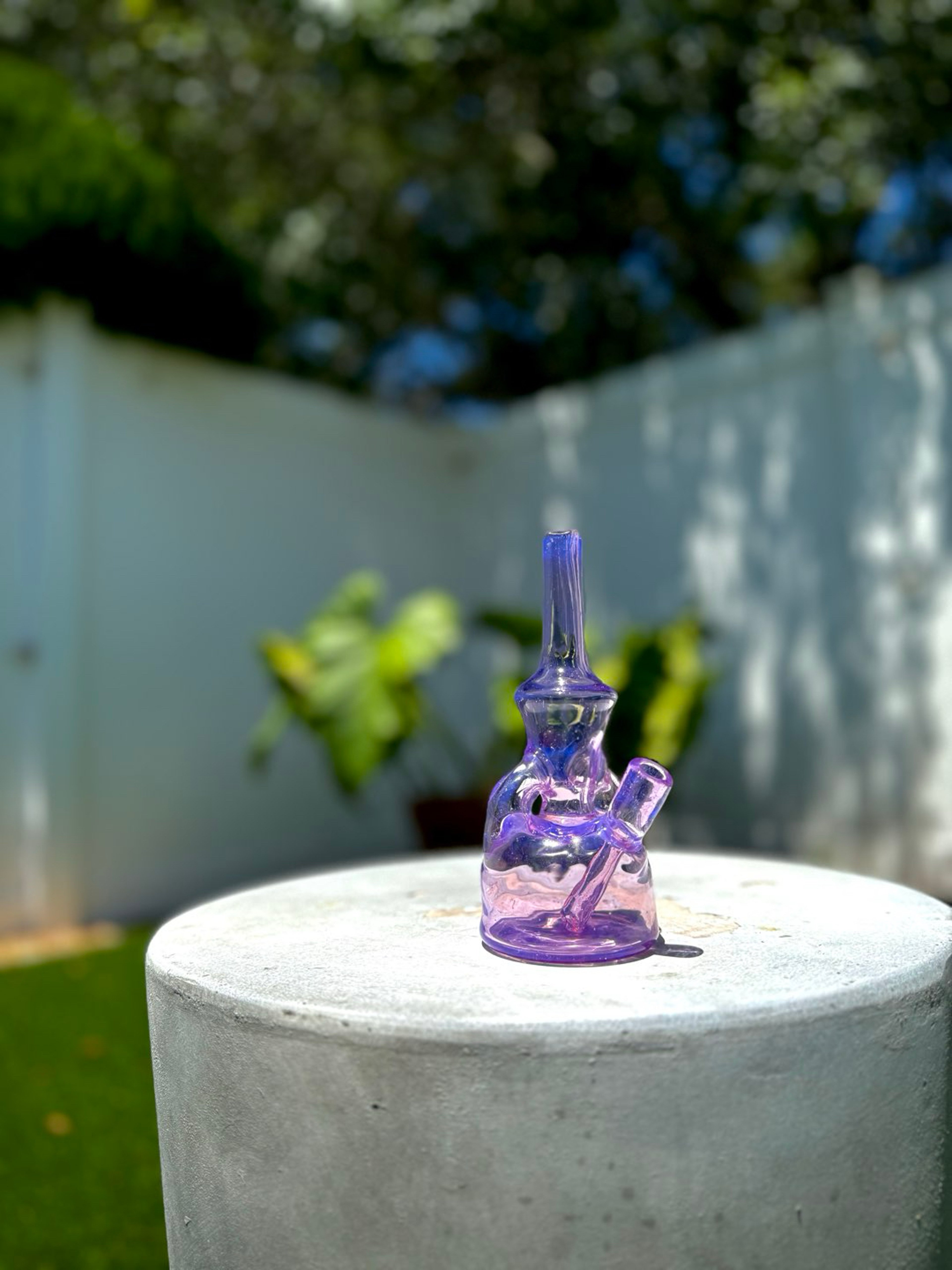 Preview pic of Derail Glass Abstract Recycling Tube