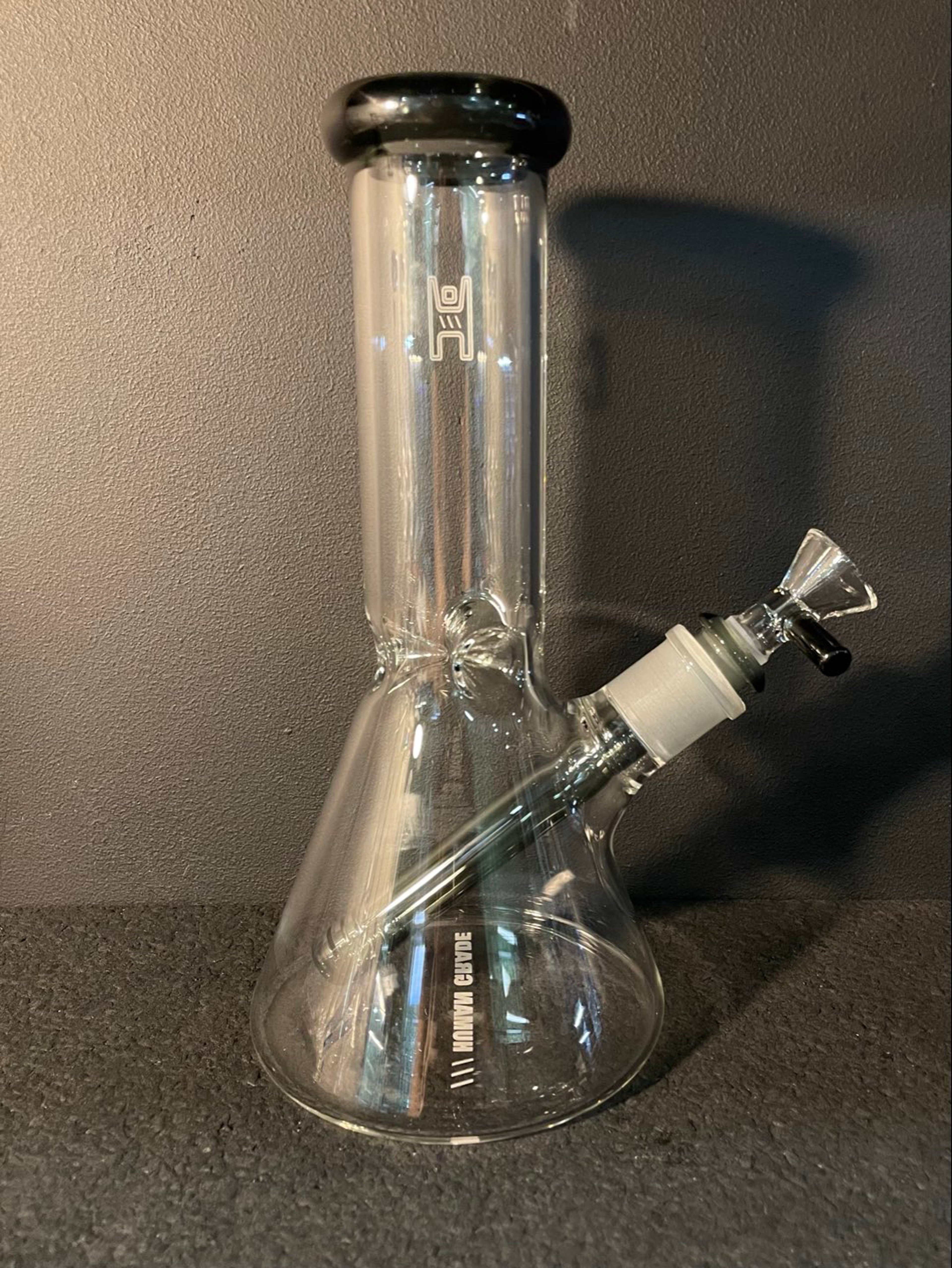 9” Beaker Clear w/ Smoke image 0