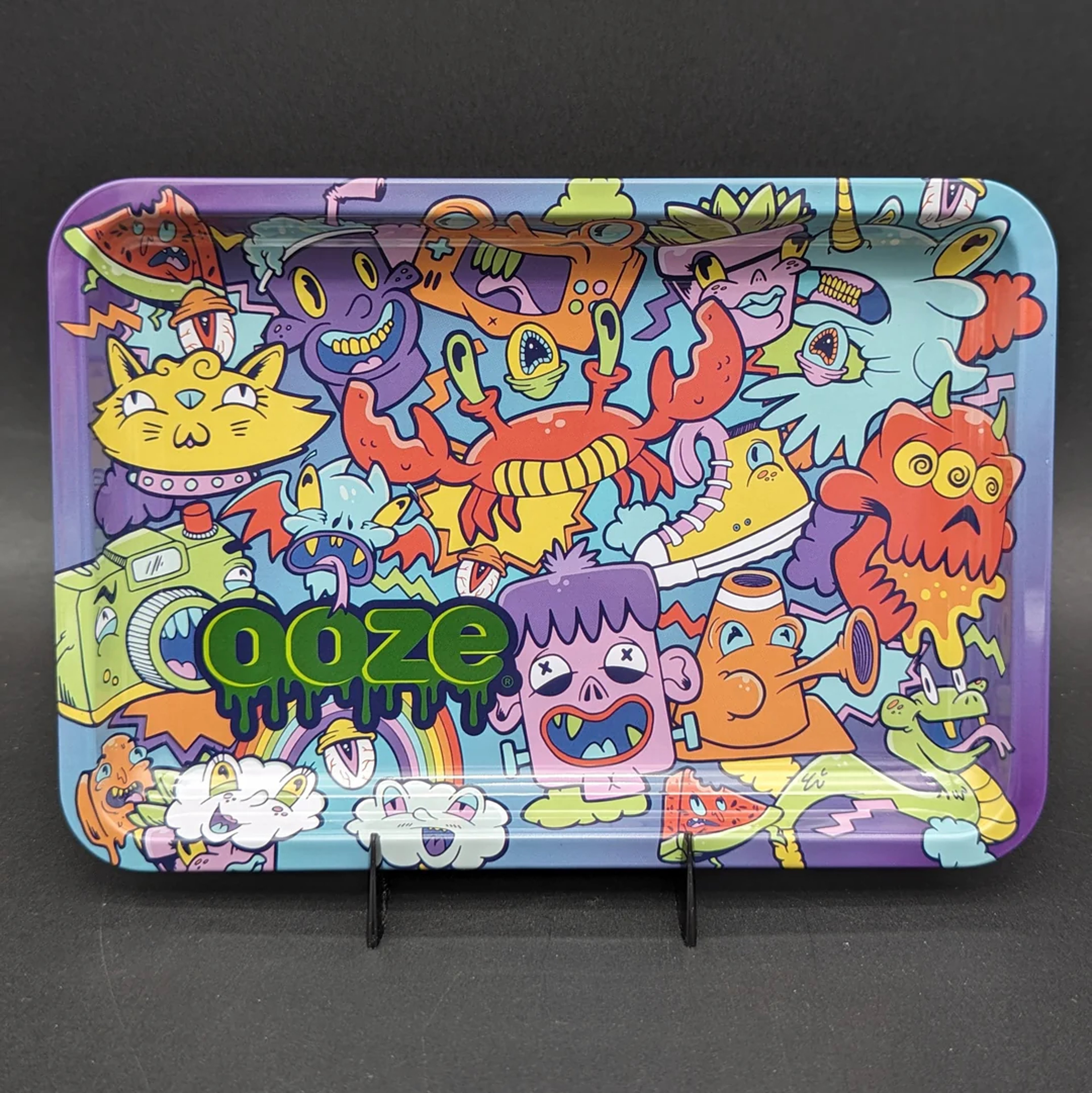 OOZE - METAL ROLLING TRAY - HYPE ENGINE image 0