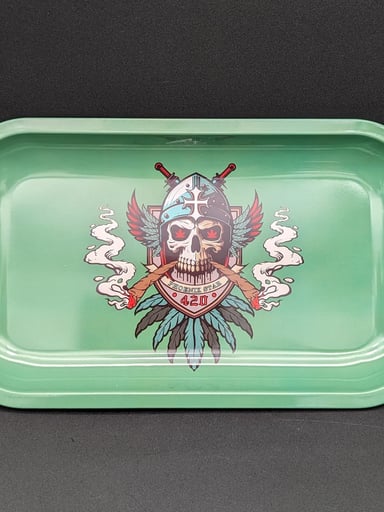 Preview pic of PHOENIX SKULL GLADIATOR MEDIUM ROLLING TRAY