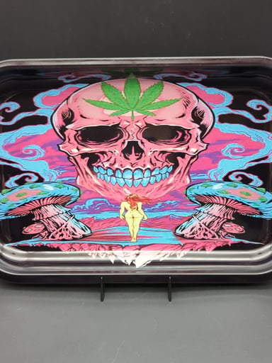Preview pic of TRIPPY SKULL ROLLING TRAY