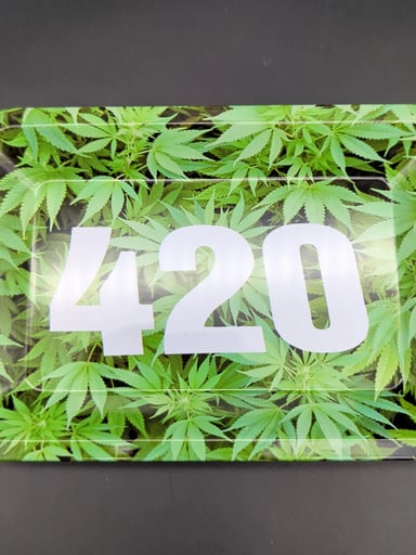 Preview pic of 420 THEMED ROLLING TRAY - SMALL