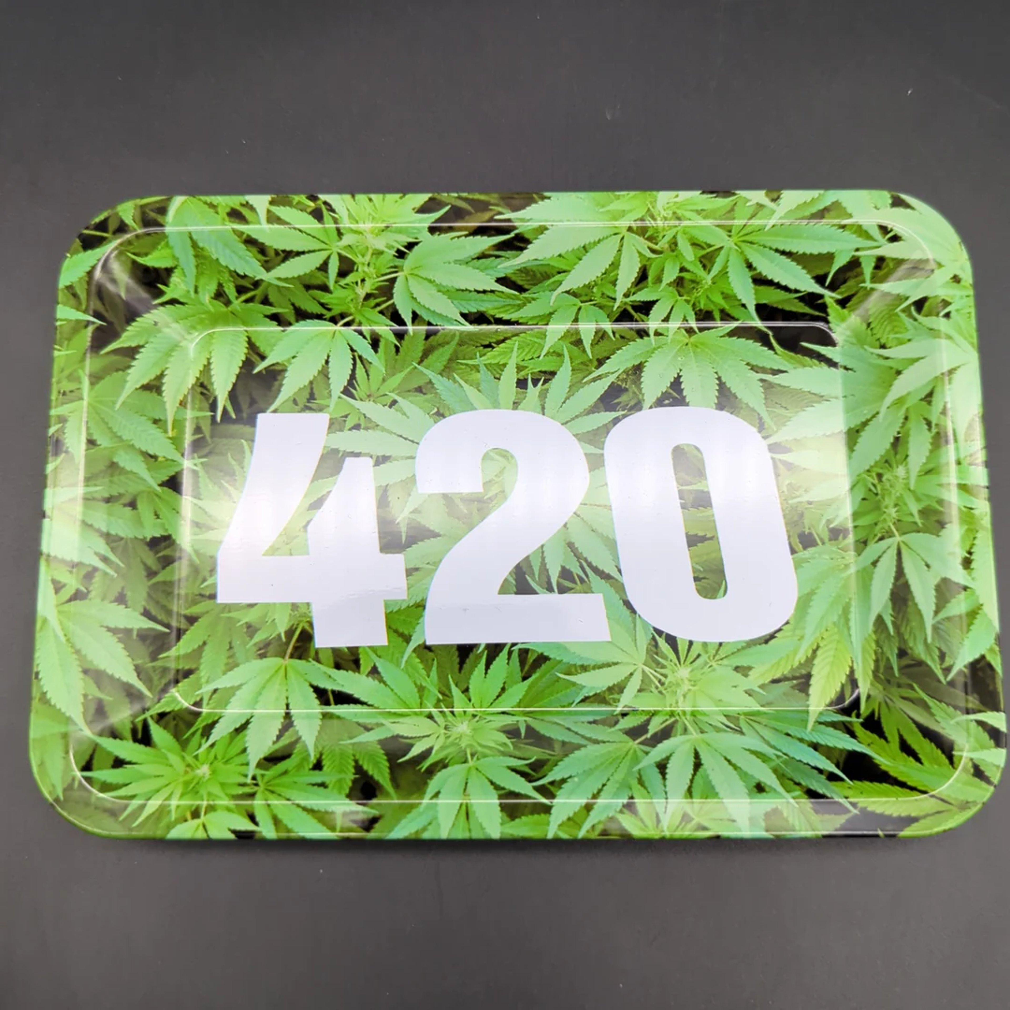 420 THEMED ROLLING TRAY - SMALL image 0