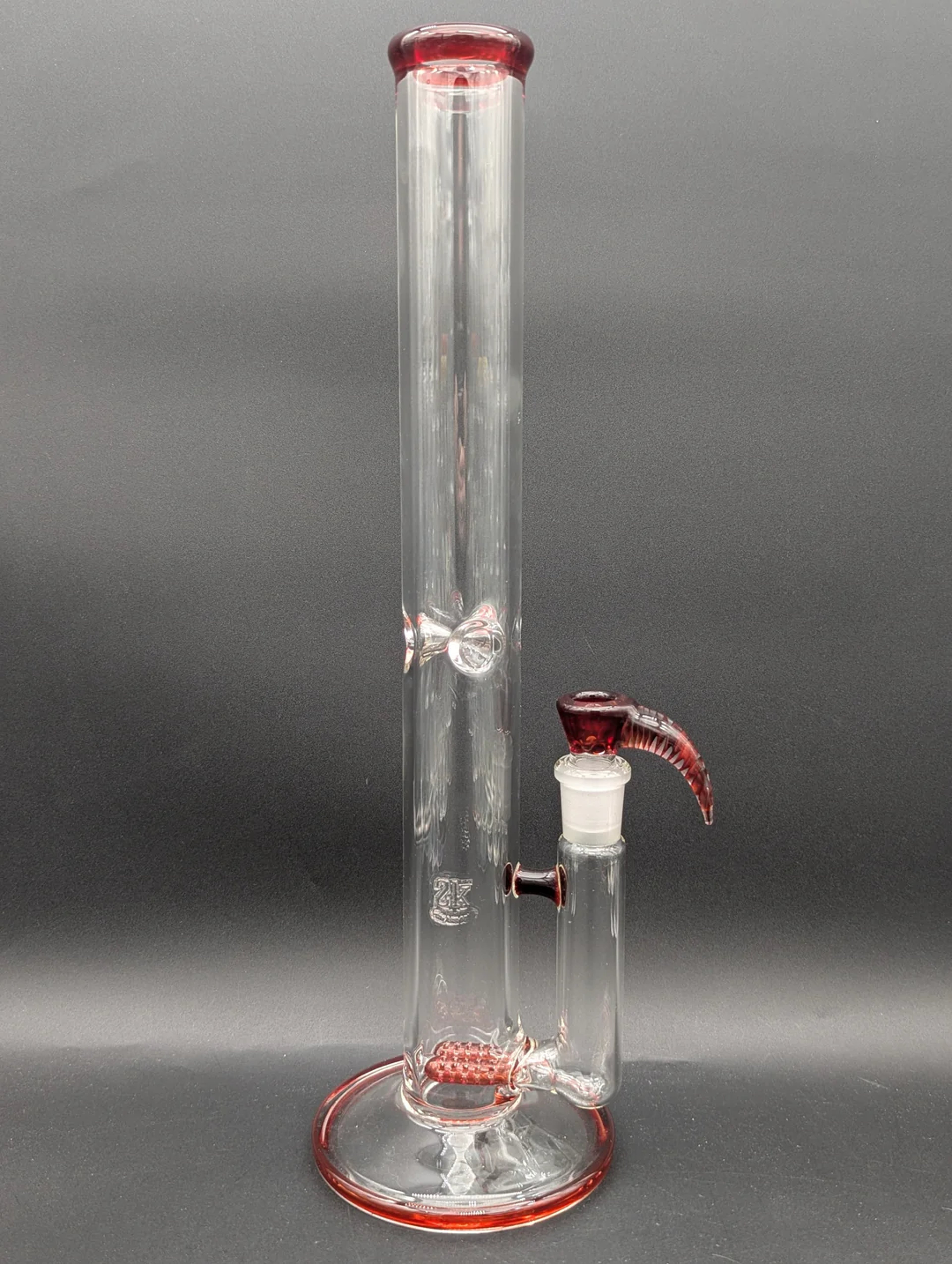 Preview pic of 2K GLASS DUAL GRIDLINE PERC BONG
