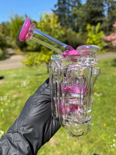 Preview pic of Kyruglass Puffco R3 core recycler top.
