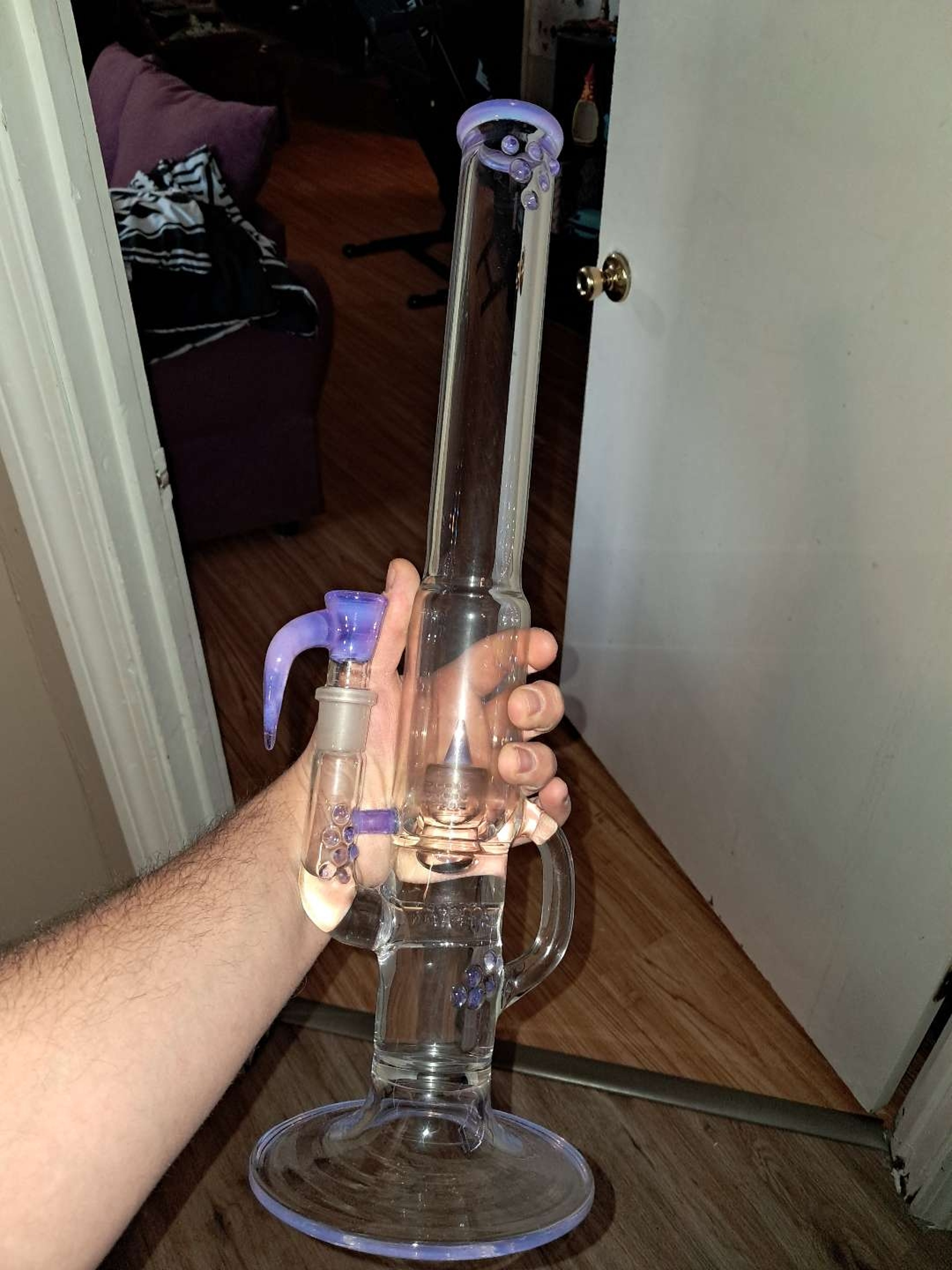 Mr. Glass straight tube recycler 18mm image 0