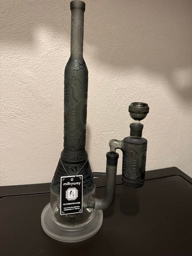 Preview pic of milkyway Circuitboard 16” Water Pipe WITH ASH CATCHER included