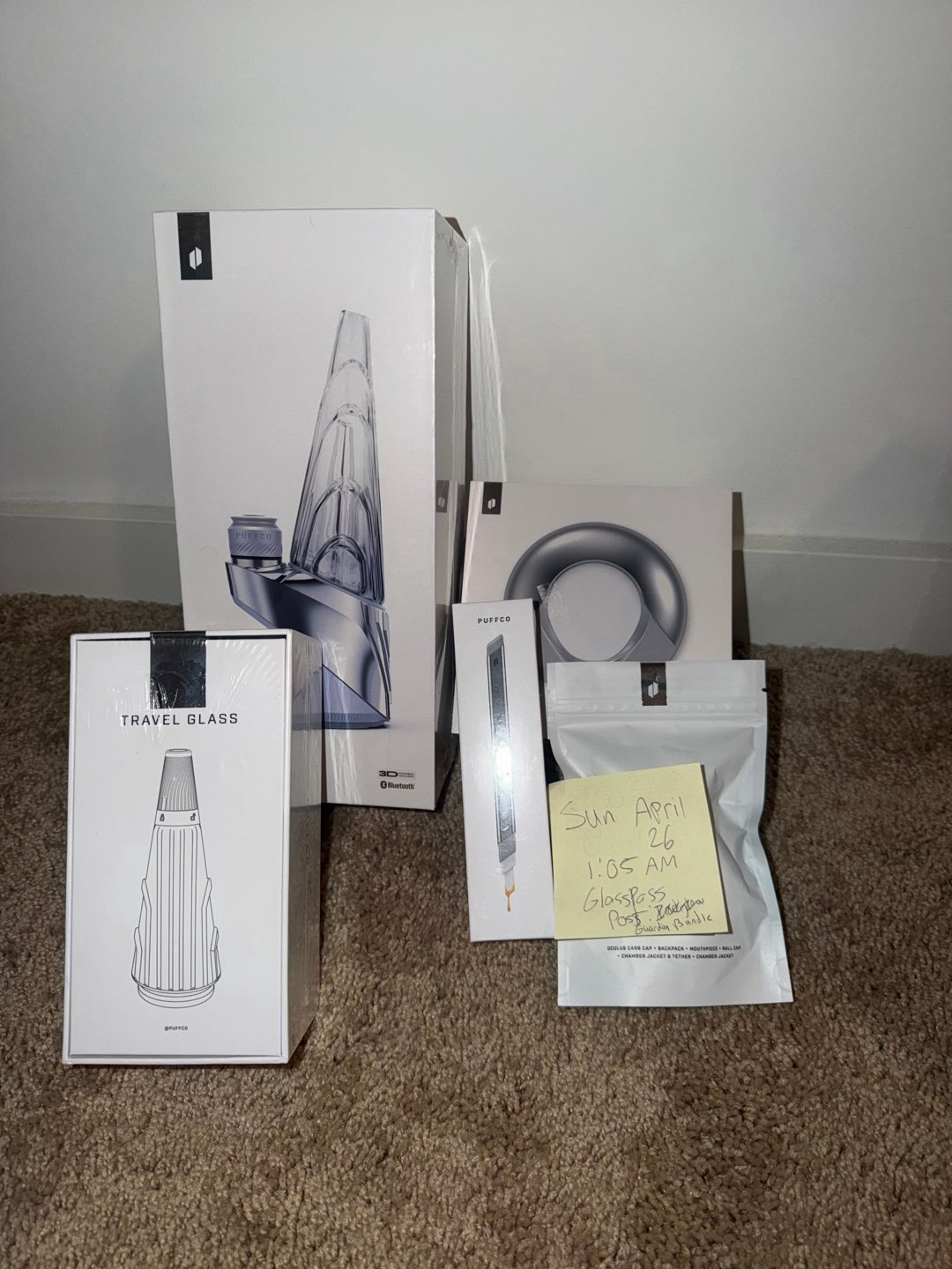 Preview pic of Sealed Puffco Guardian Bundle