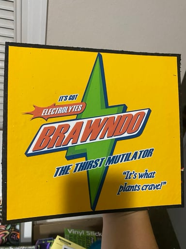 Preview pic of Brawndo  mat