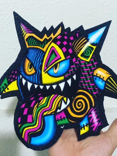 Preview pic of Trippy gengar mat