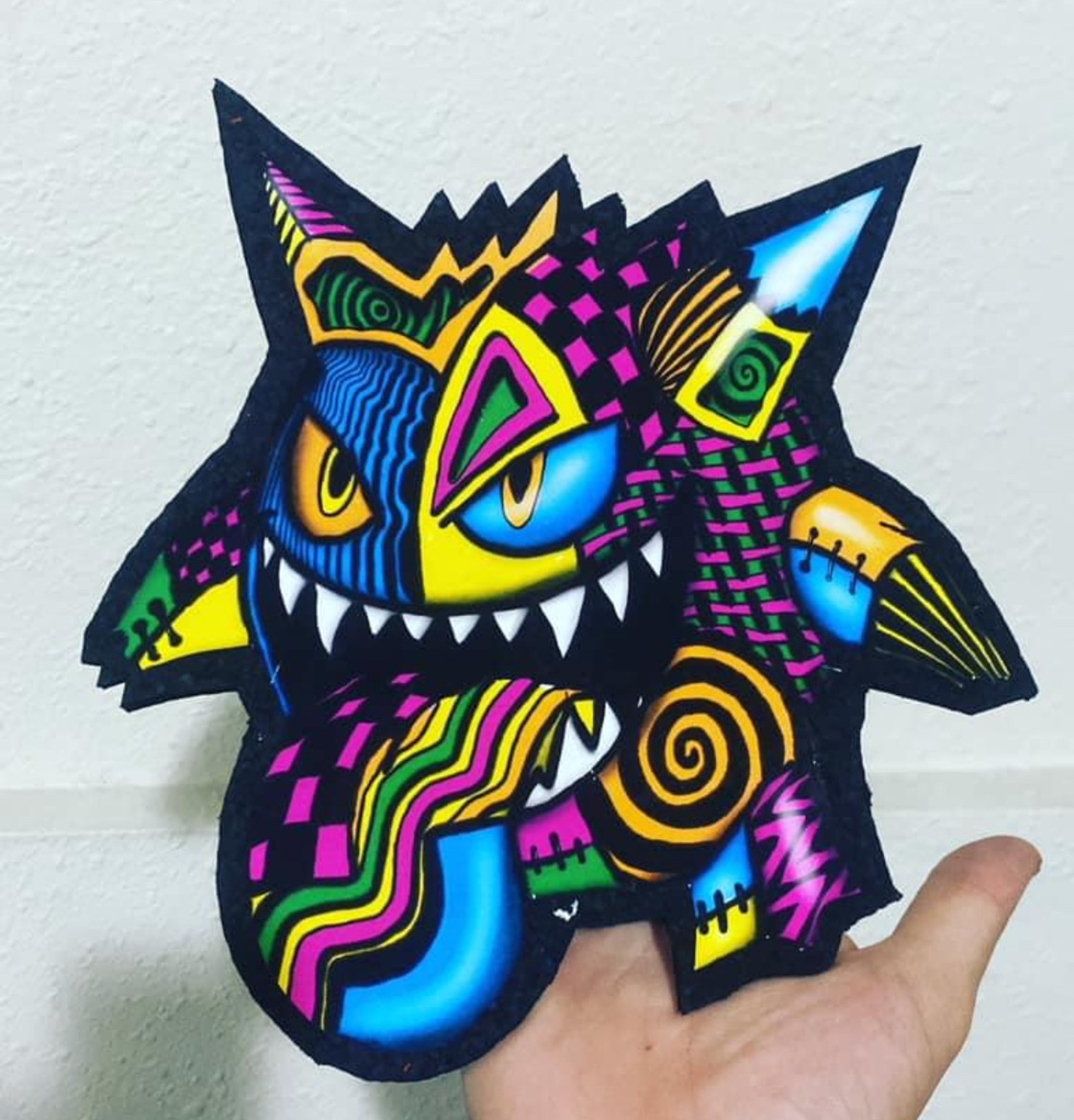 Trippy gengar mat image 0