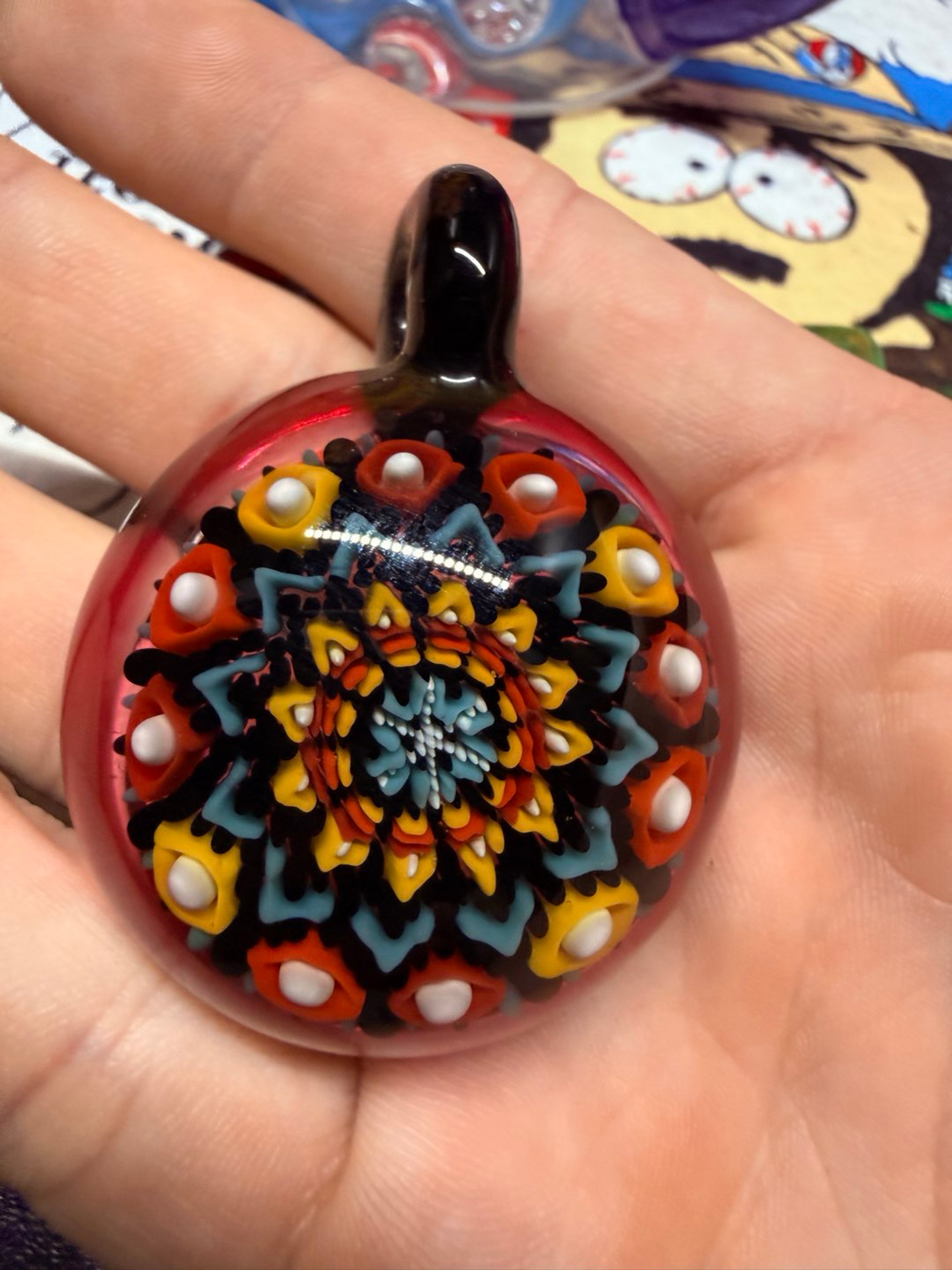 Steve H Dot stack pendant image 0