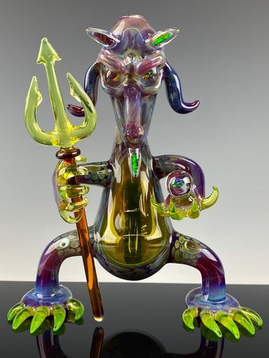 Preview pic of UV Reactive Devil Mini Dab Rig