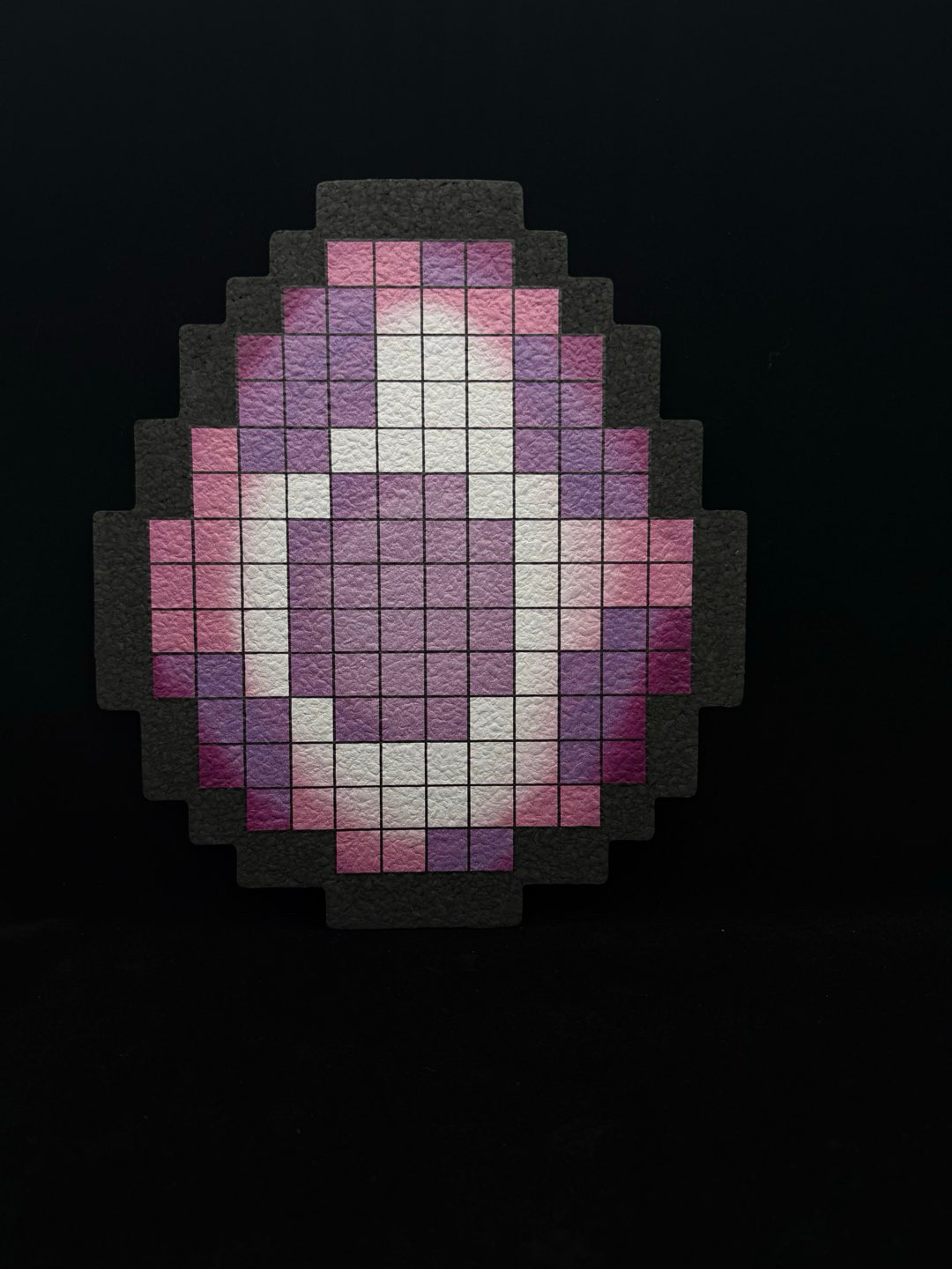 Preview pic of Pink & Purple Pixel Yoshi Egg Mat by idabtoons x Moodmats