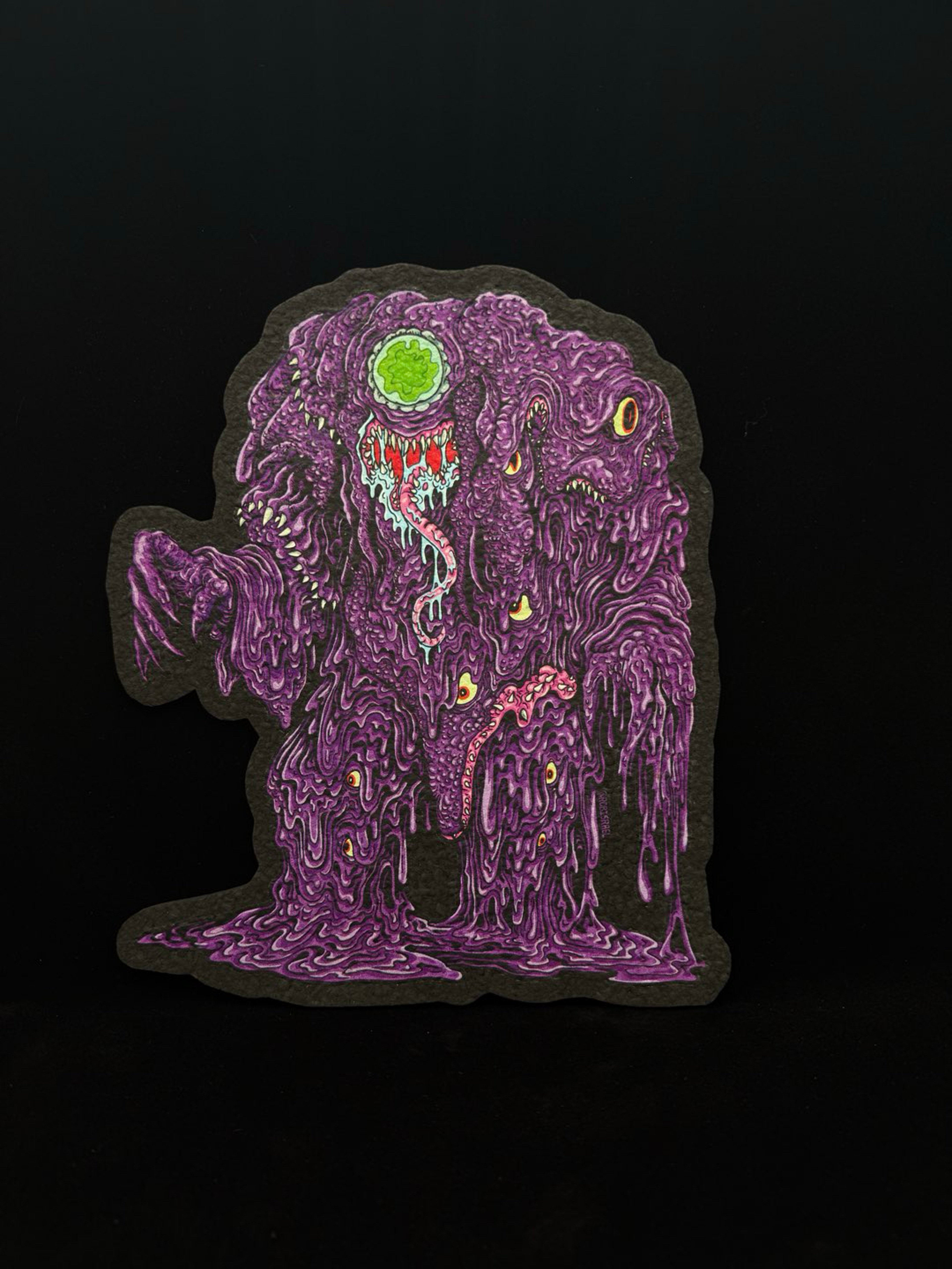 Preview pic of Purple Tar Monster by Scooby’s Smoke Shop x Rob Israel x Moodmats