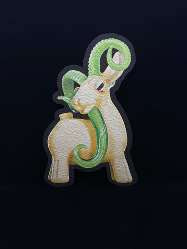 Preview pic of Goat Mat by Robertson Glass Art x Moodmats