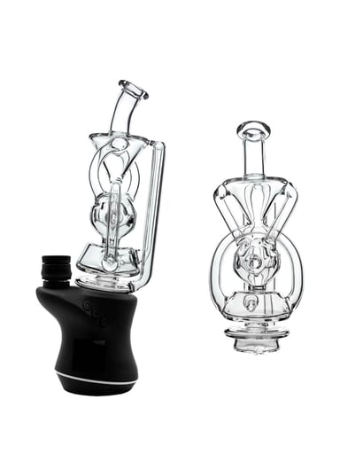 Preview pic of Swiss Fab Recycler Glass Attachment for Focus V Carta