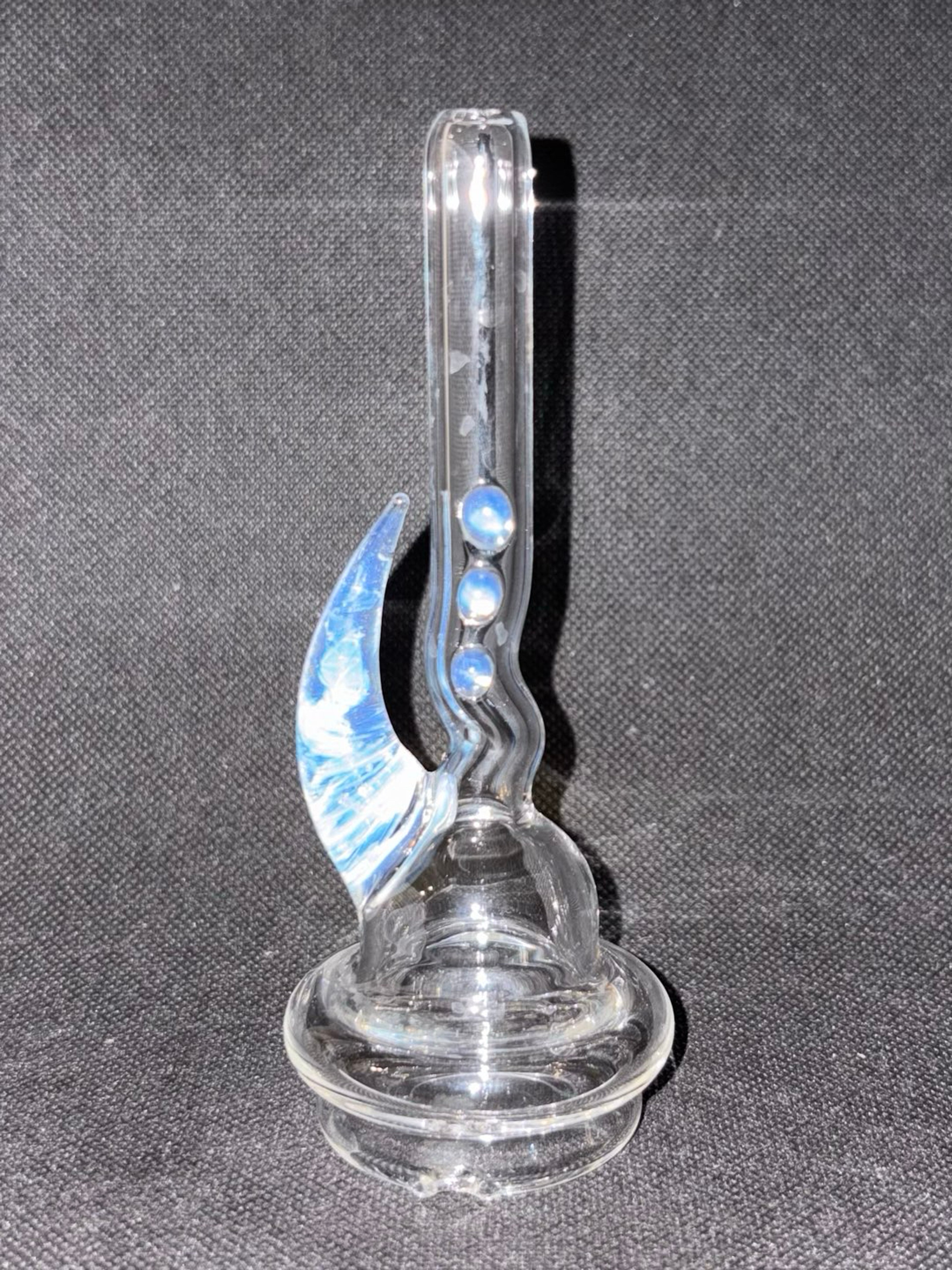 Preview pic of Clear Magizle Puffco Dry Top with Ghost accents