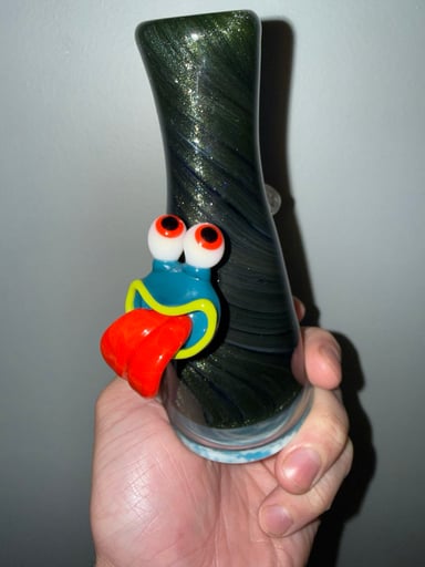 Preview pic of Bradfurd glass x Goofball glass 14mm grommy tube