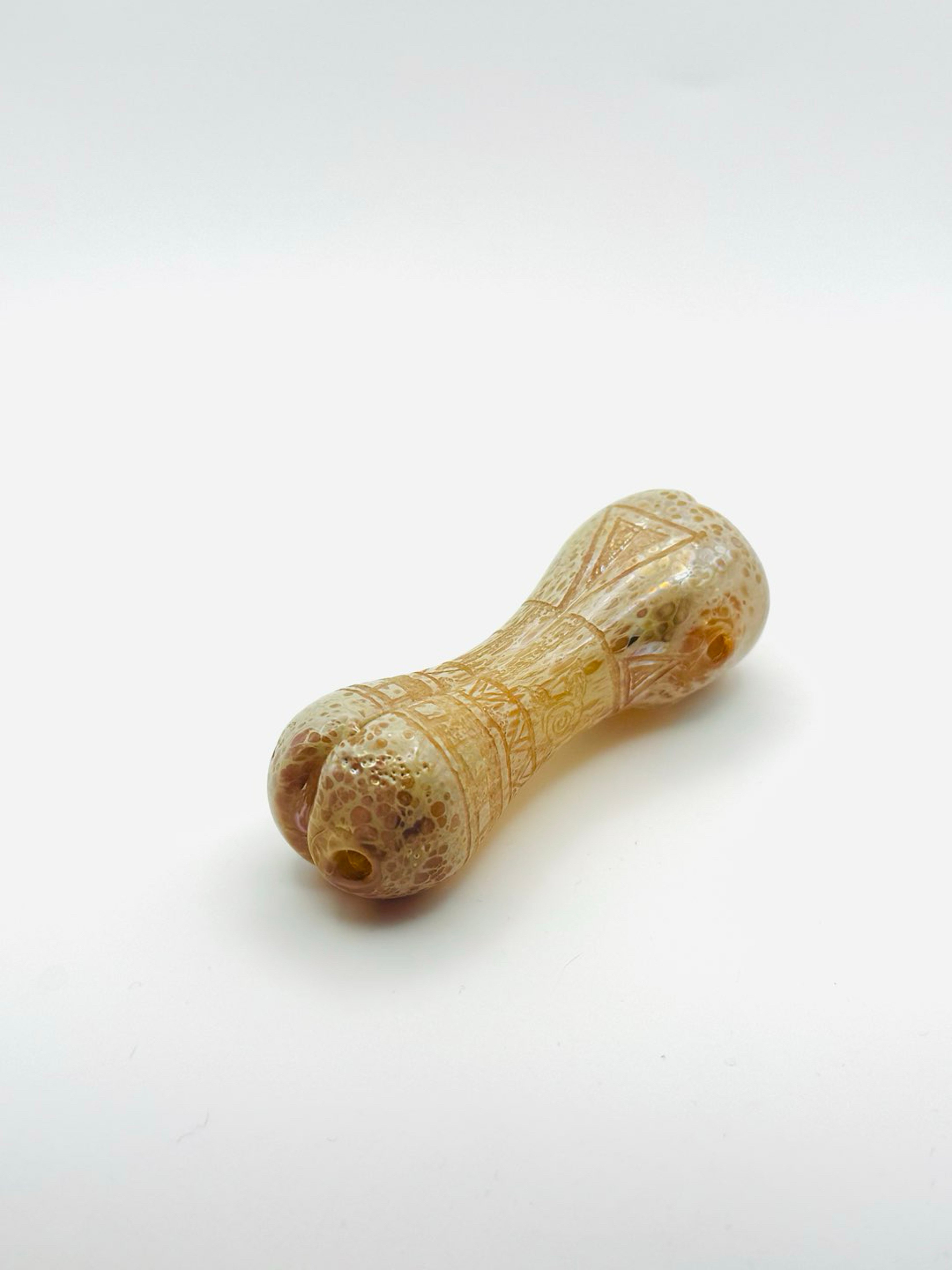 Preview pic of Azteca carved bone pipe!