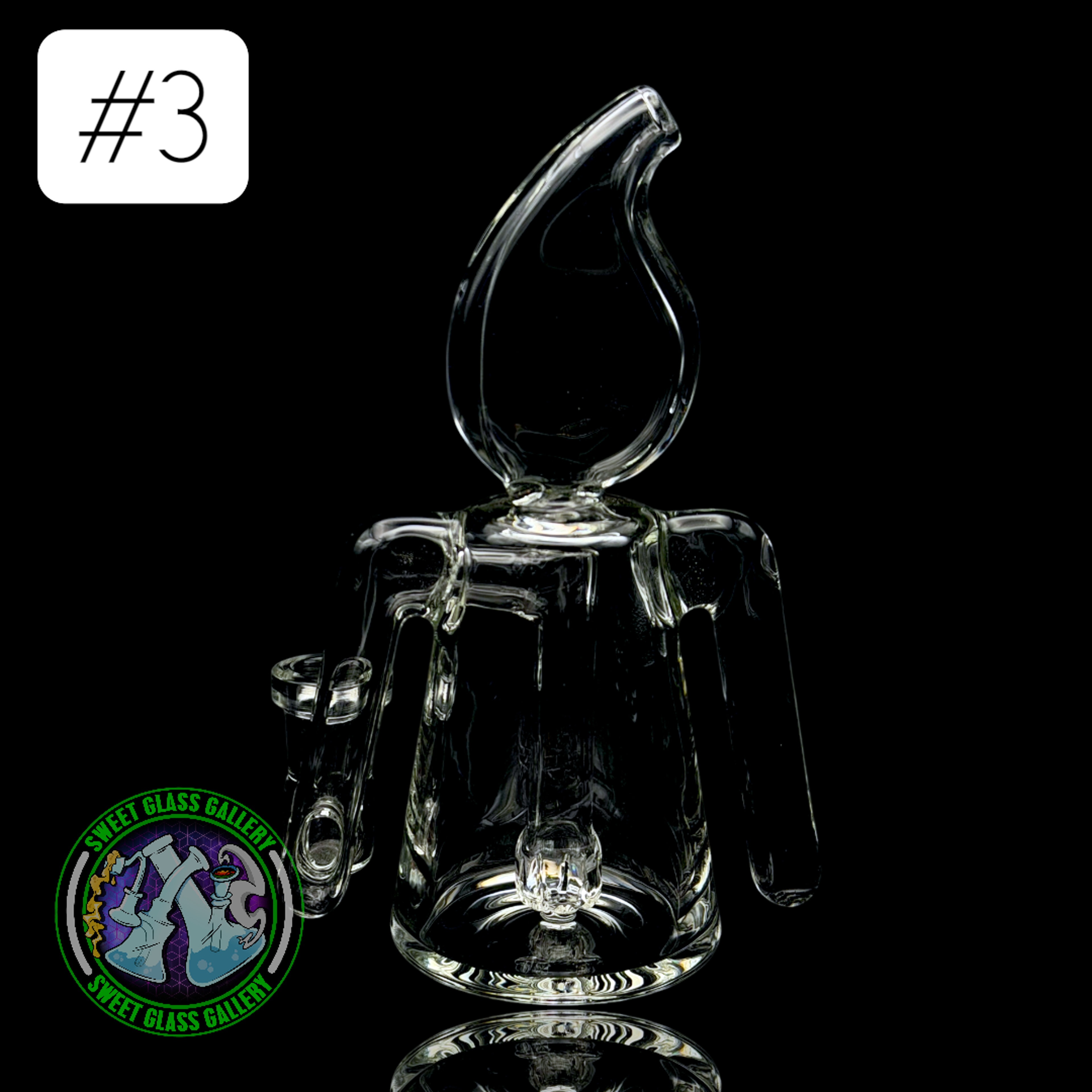 Preview pic of Hitman Glass - Rig #3 - Flame Boy