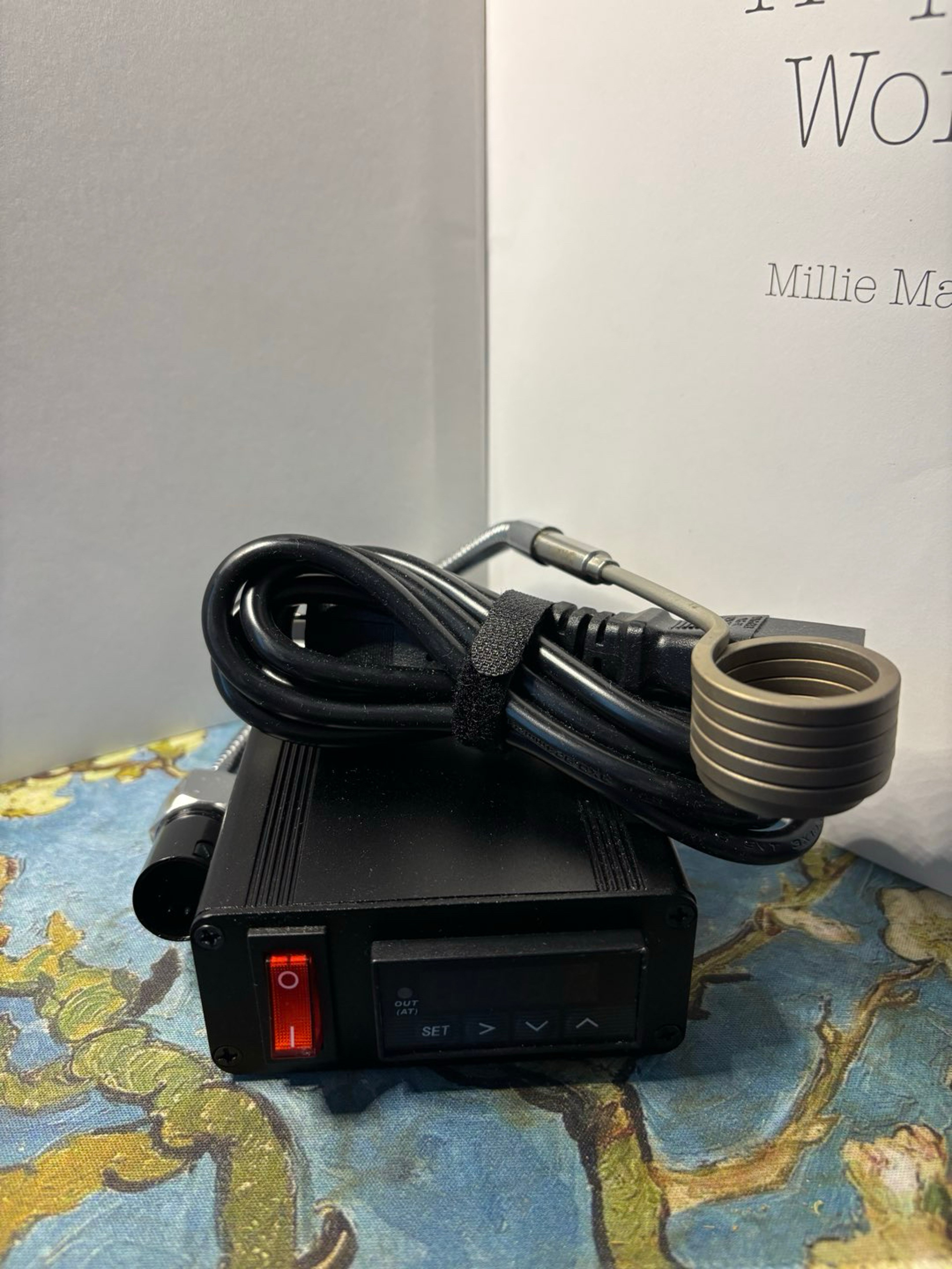E-NAIL SETUP:  PID w/ 25mm Flat Bottom Gooseneck Coil by Crossing Tech image 0