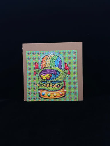 Preview pic of Brainbow Modulator Blotter Art Print by Dirk Hays
