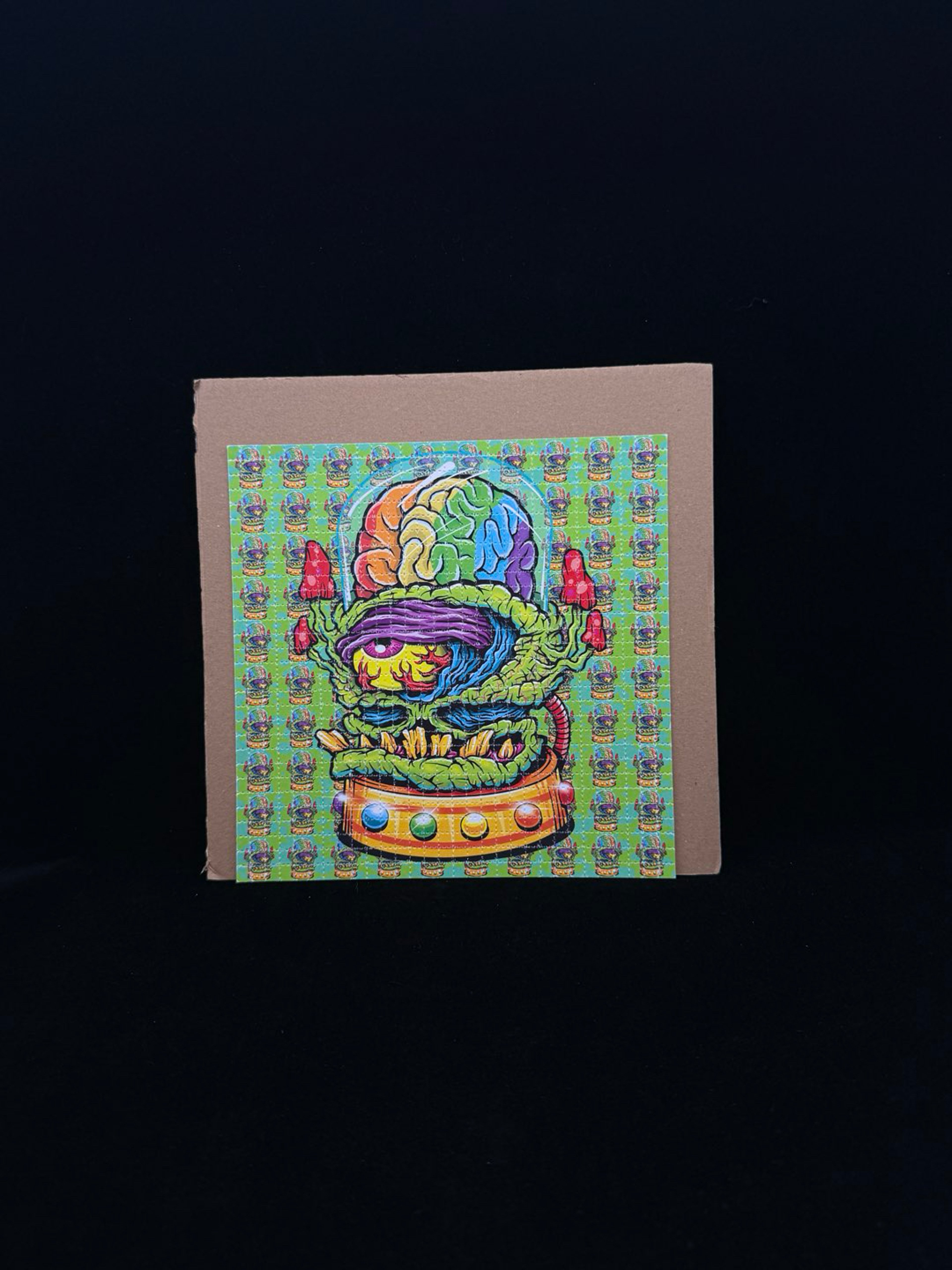 Preview pic of Brainbow Modulator Blotter Art Print by Dirk Hays