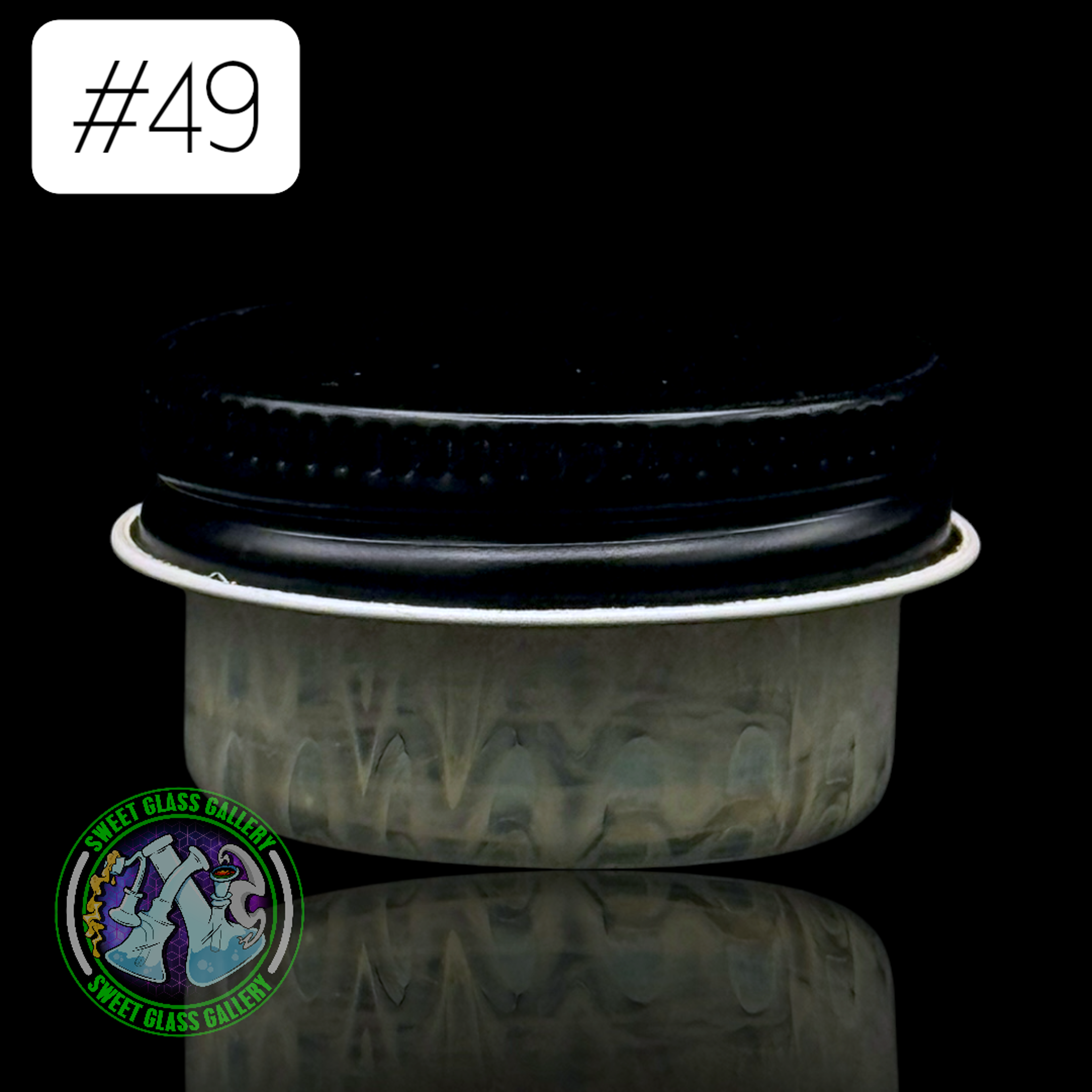 Preview pic of Ben’s Glass Art - Baller Jar #49 - Fume