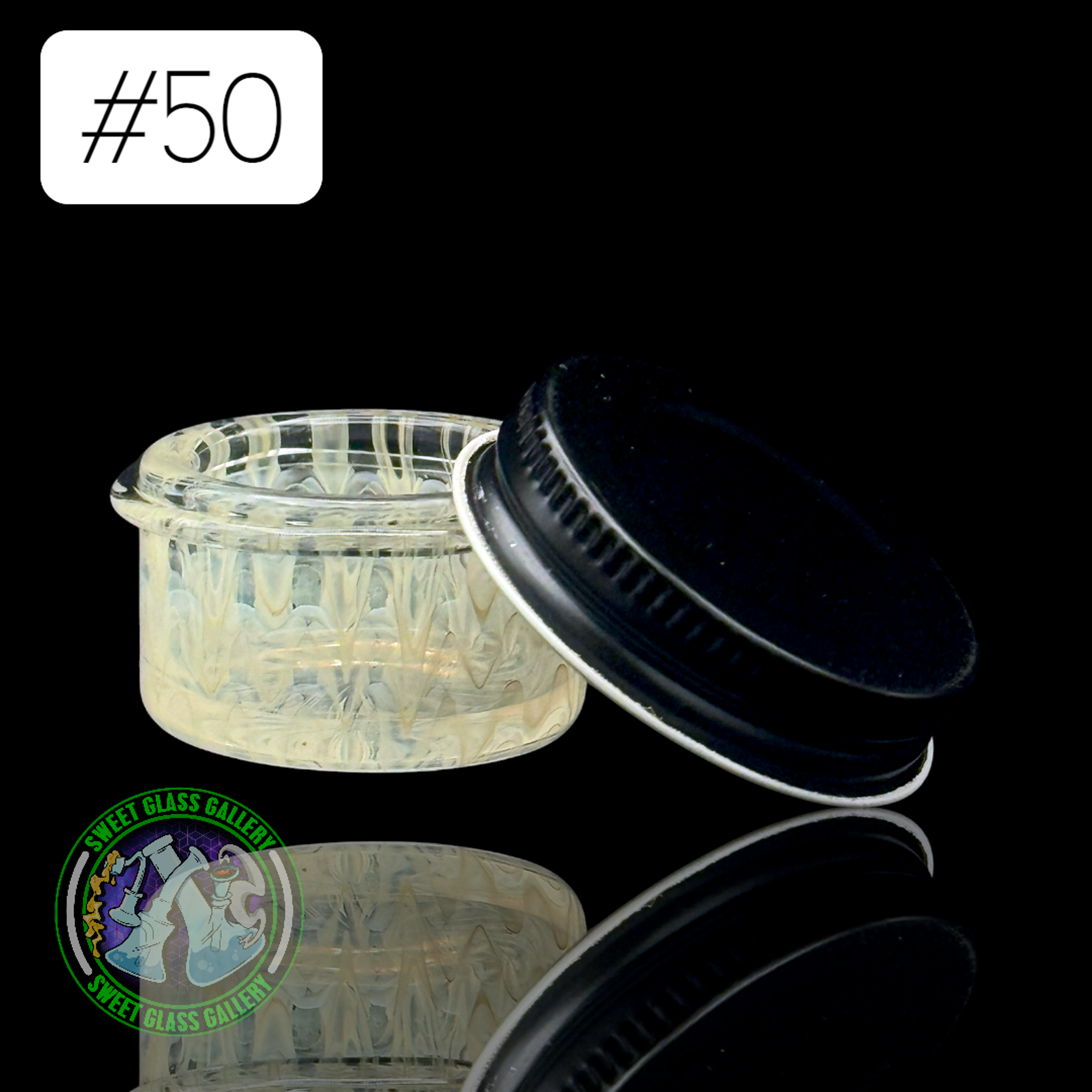 Preview pic of Ben’s Glass Art - Baller Jar #50 - Fume