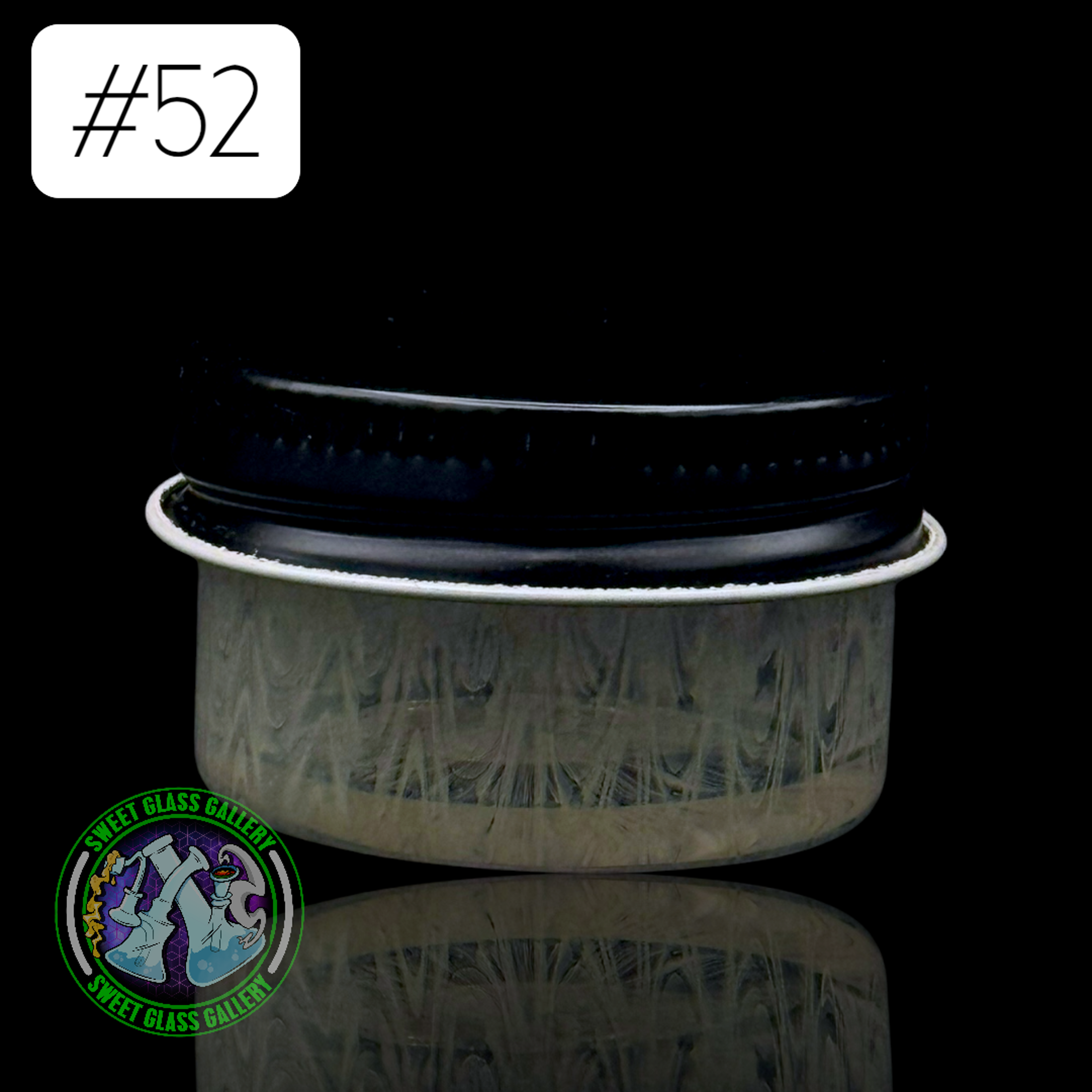 Preview pic of Ben’s Glass Art - Baller Jar #52 - Fume