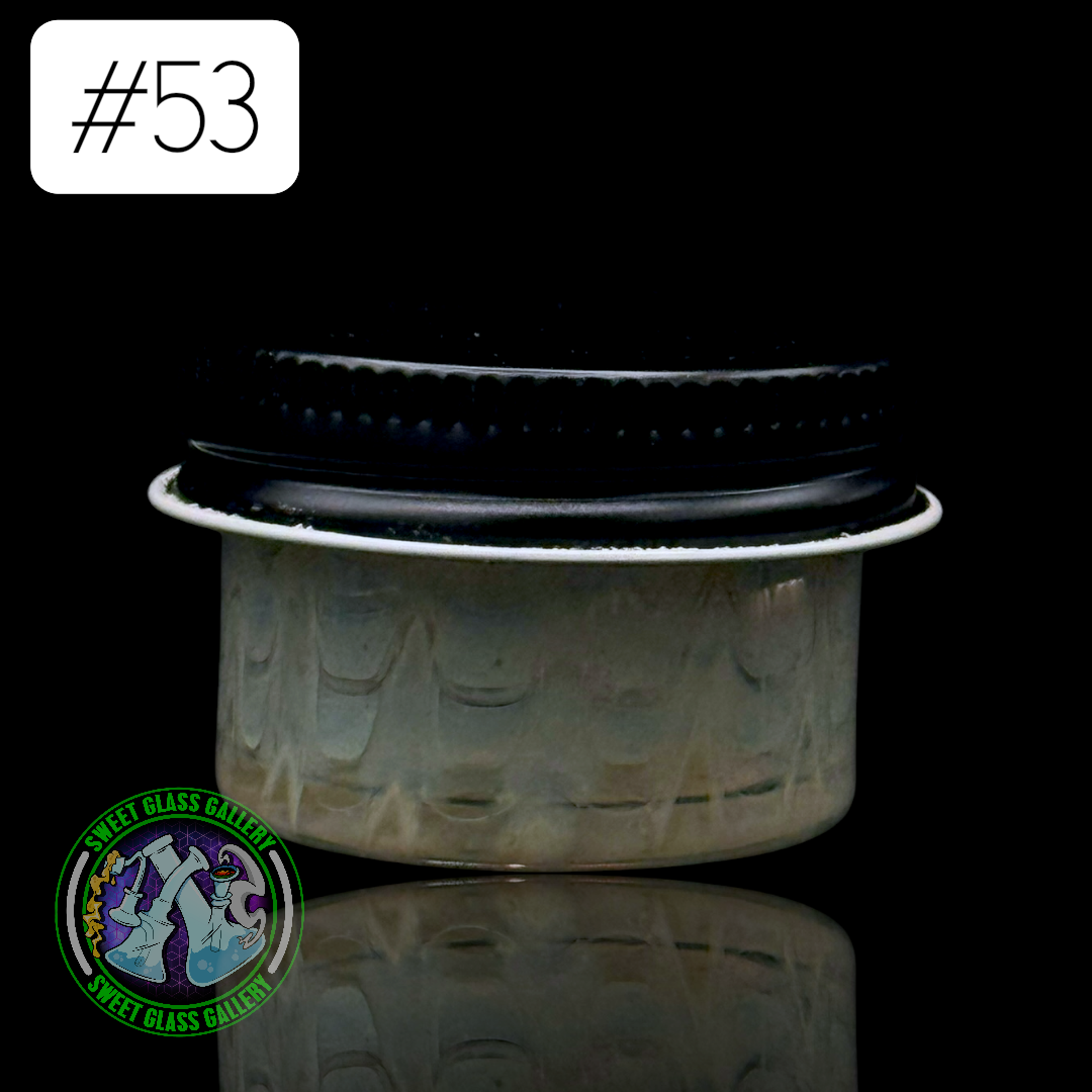Preview pic of Ben’s Glass Art - Baller Jar #53 - Fume