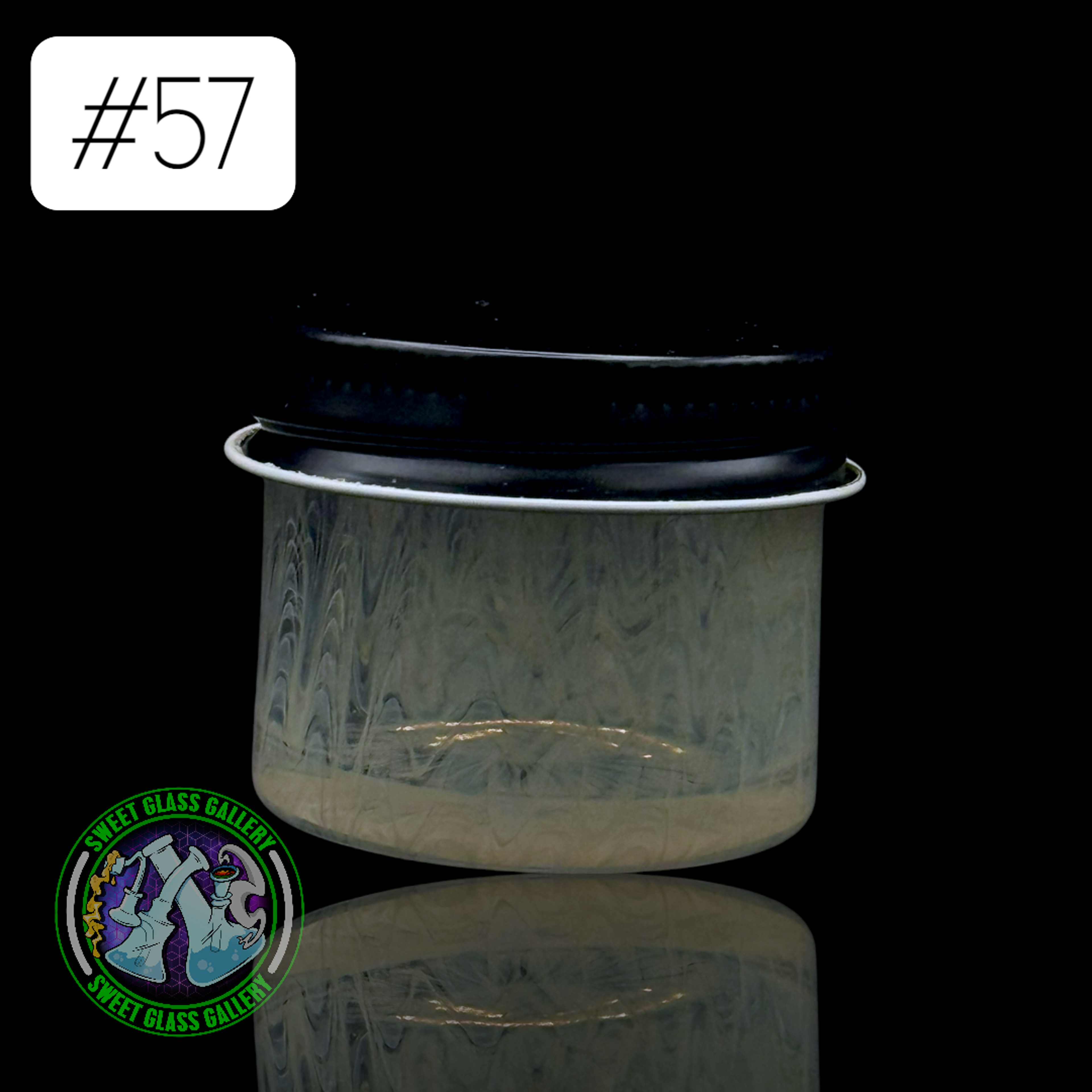 Preview pic of Ben’s Glass Art - Baller Jar #57 - Fume
