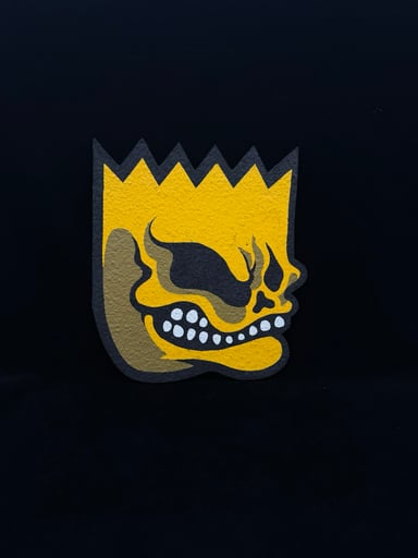 Preview pic of Fear the Bart Mat by Grimjob x Moodmats