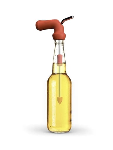 Preview pic of The Knockout Pipe Beer Bottle Shotgun Pipe
