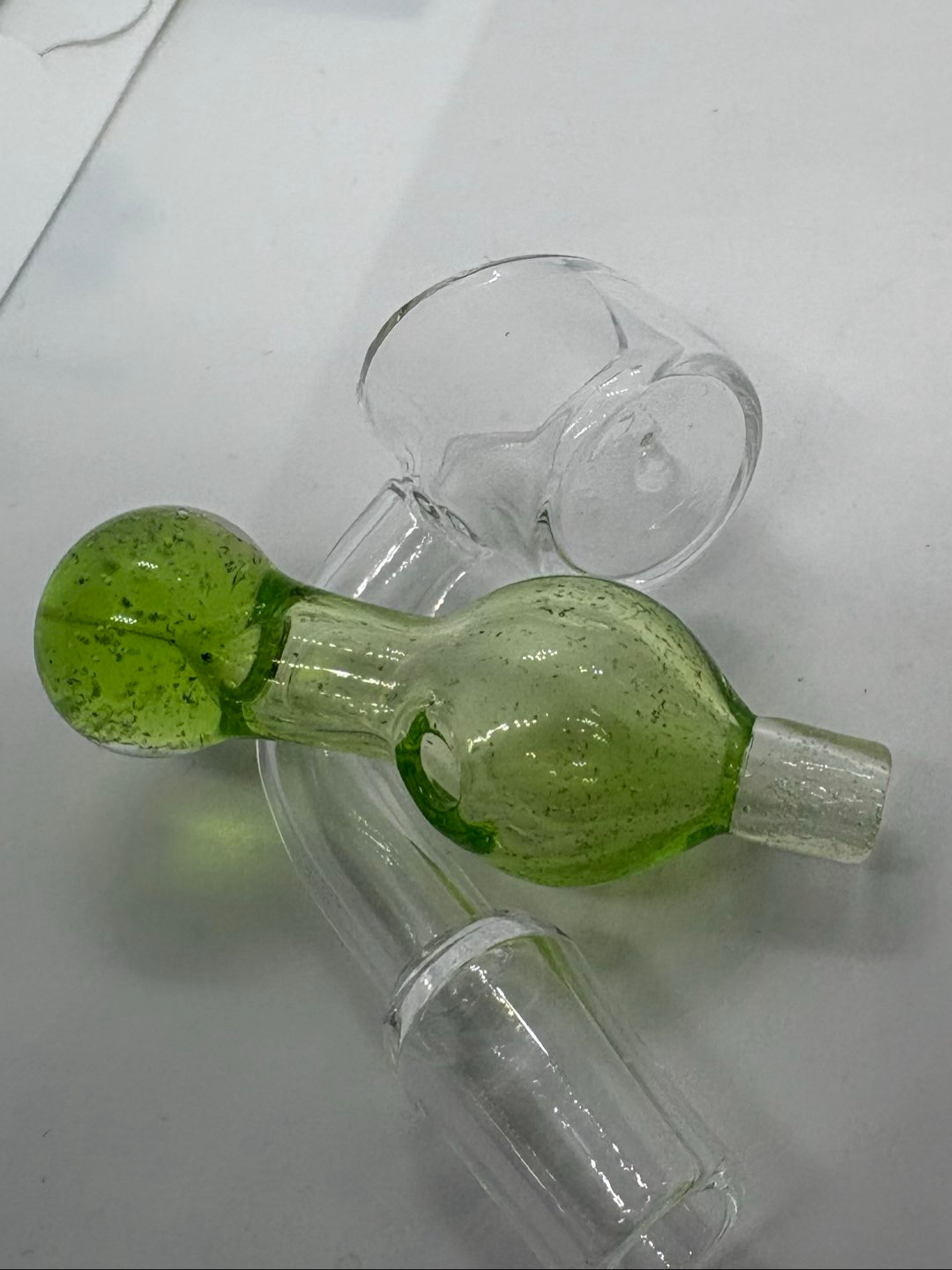 Preview pic of Slyme Green Handblown Bubble Cap
