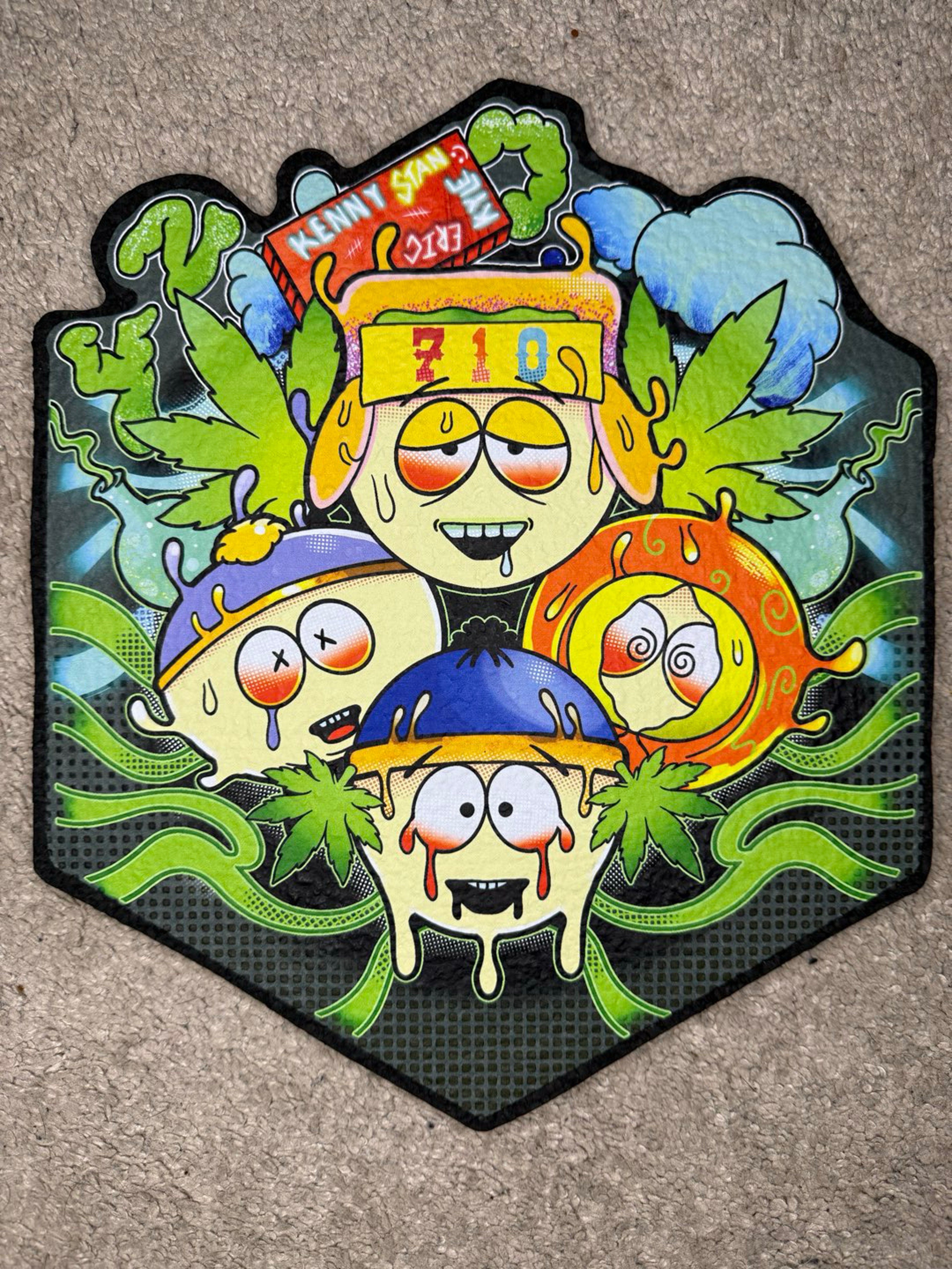 Preview pic of South Park inspired Moodmat