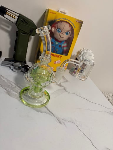 Preview pic of Bear Quartz Recycler "The Sphere"