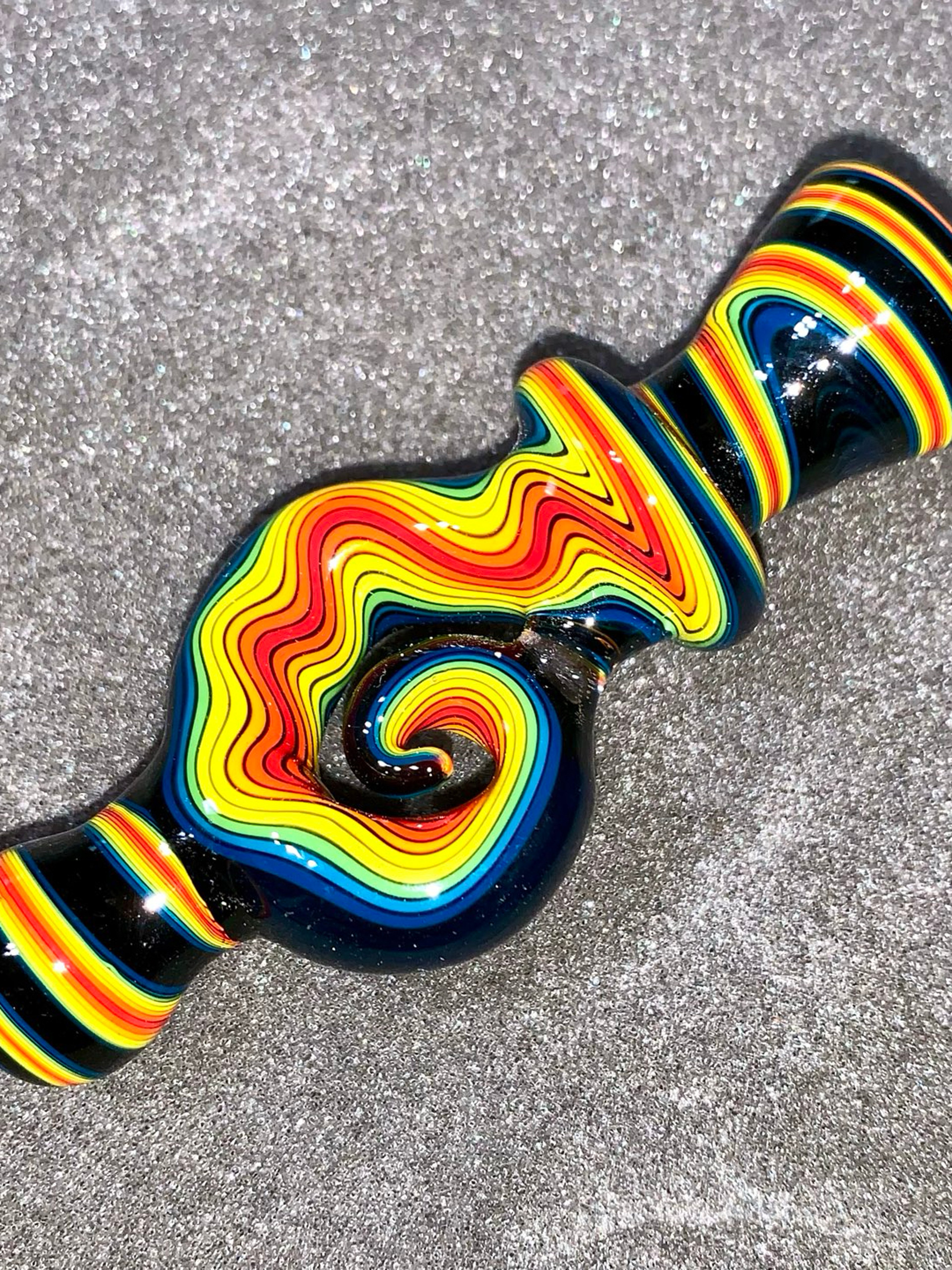 Preview pic of Andy G Curly Chillum w/ UV