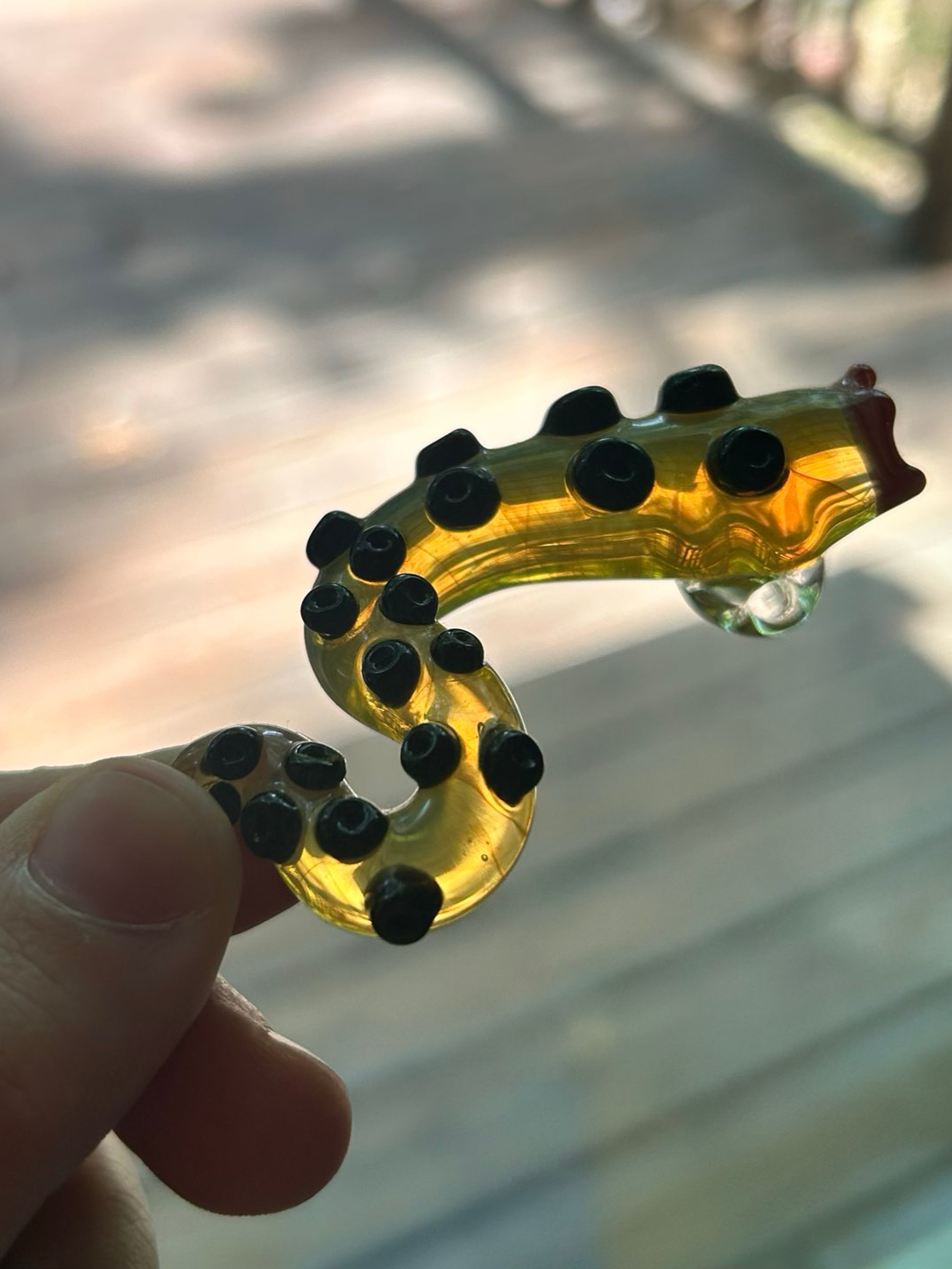 Preview pic of V.glassworks fish/eel pendant