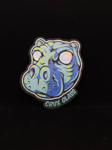 Preview pic of le150 Blue Hippo Mat by Crux Glass x Moodmats